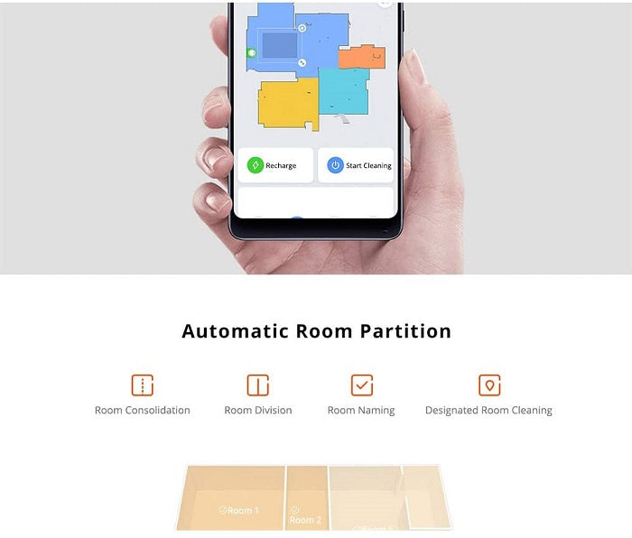 Xiaomi Aspirapolvere Mi Vacuum Mop Pro Robot Smart Controllo Remoto Lds Black Luemm Store