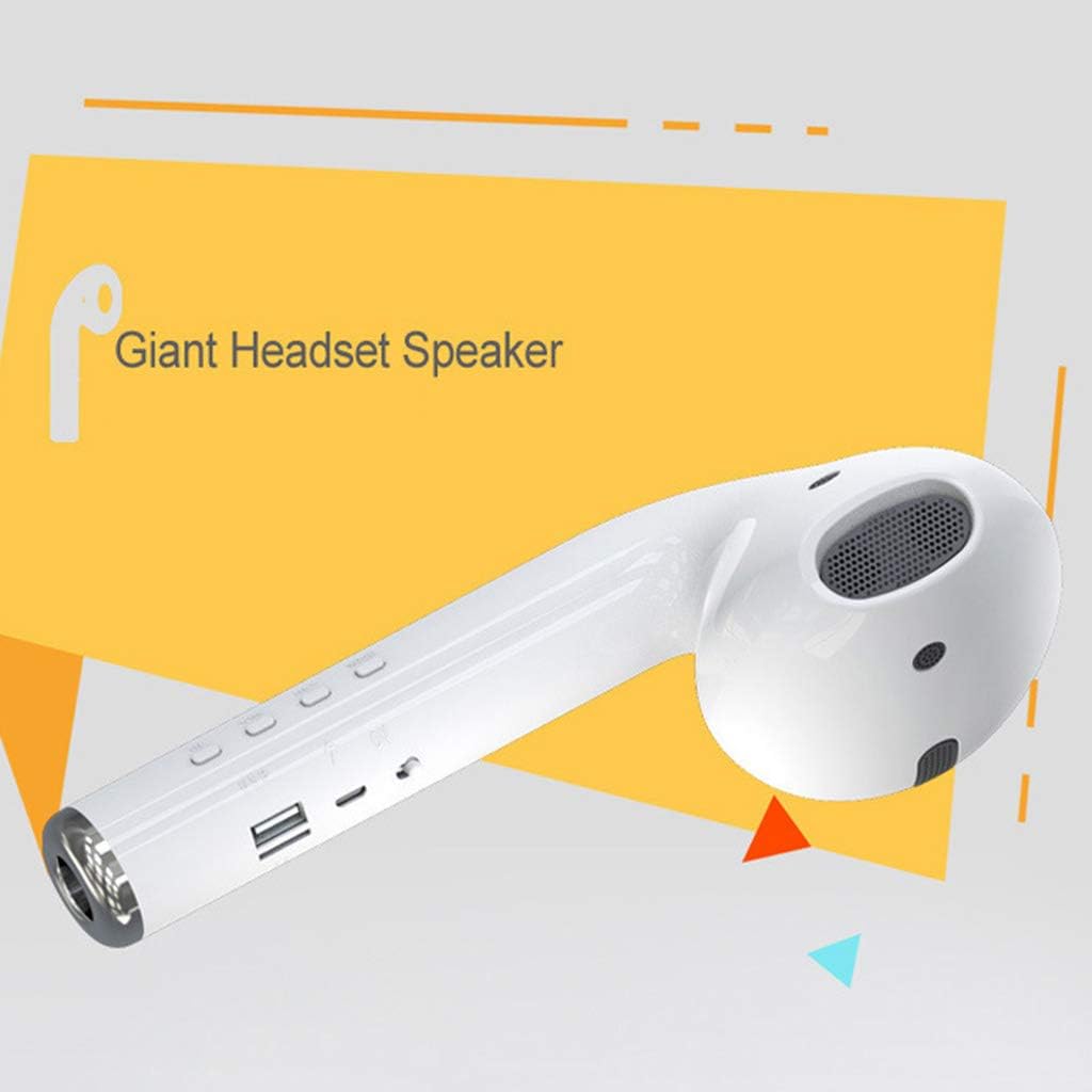 Speaker forma auricolare gigante Bluetooth/USB/MicroSD/Radio 5W