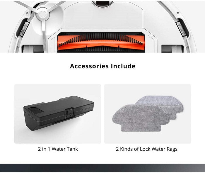 Xiaomi Aspirapolvere Mi Vacuum Mop Pro Robot Smart Controllo Remoto Lds Black Luemm Store