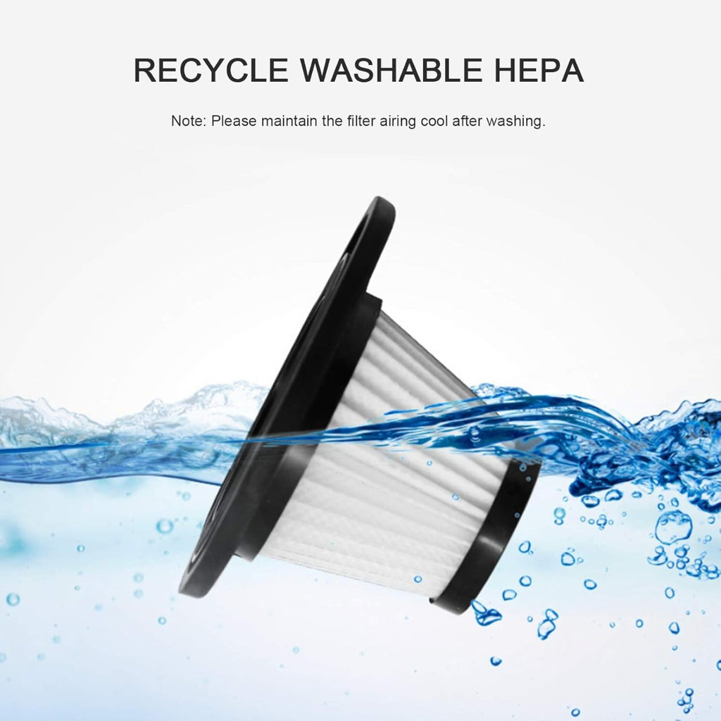 Aspirapolvere Senza Fili Portatile - Potente 120W, 3200PA, Mini Aspirapolvere Ricaricabile da 2200mAh per Casa, Auto, Ufficio
