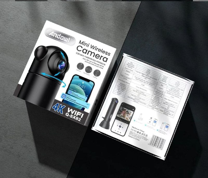 Camera 1080p wifi smart camera telecomando senza fili visione notturna 360° smart camera per la casa