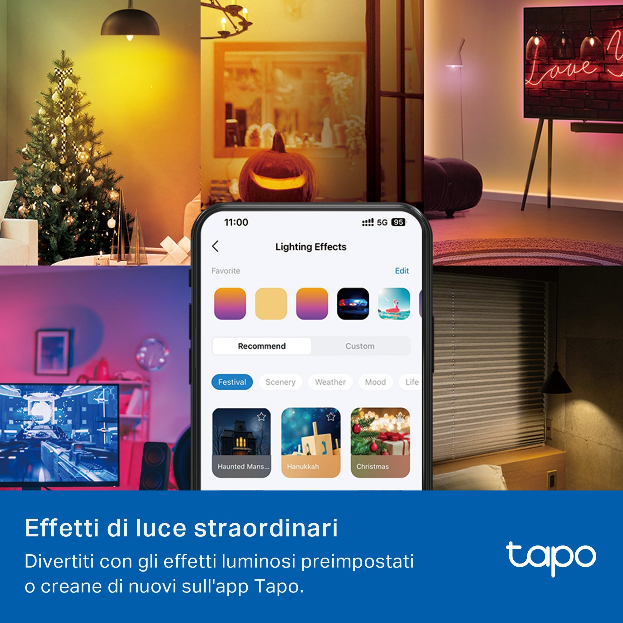 Tapo L430C Lampadina LED Smart Wi-Fi Multicolore E14, Controllo Vocale con Alexa, 4pz TP-Link Showroom viveresmart.store & augmentedrealityoffers.com - P. IVA 02867250694 - DI PENTA ALESSIO - VIALE NETTUNO 167, 66023, FRANCAVILLA AL MARE (CH) - REA CH-438573