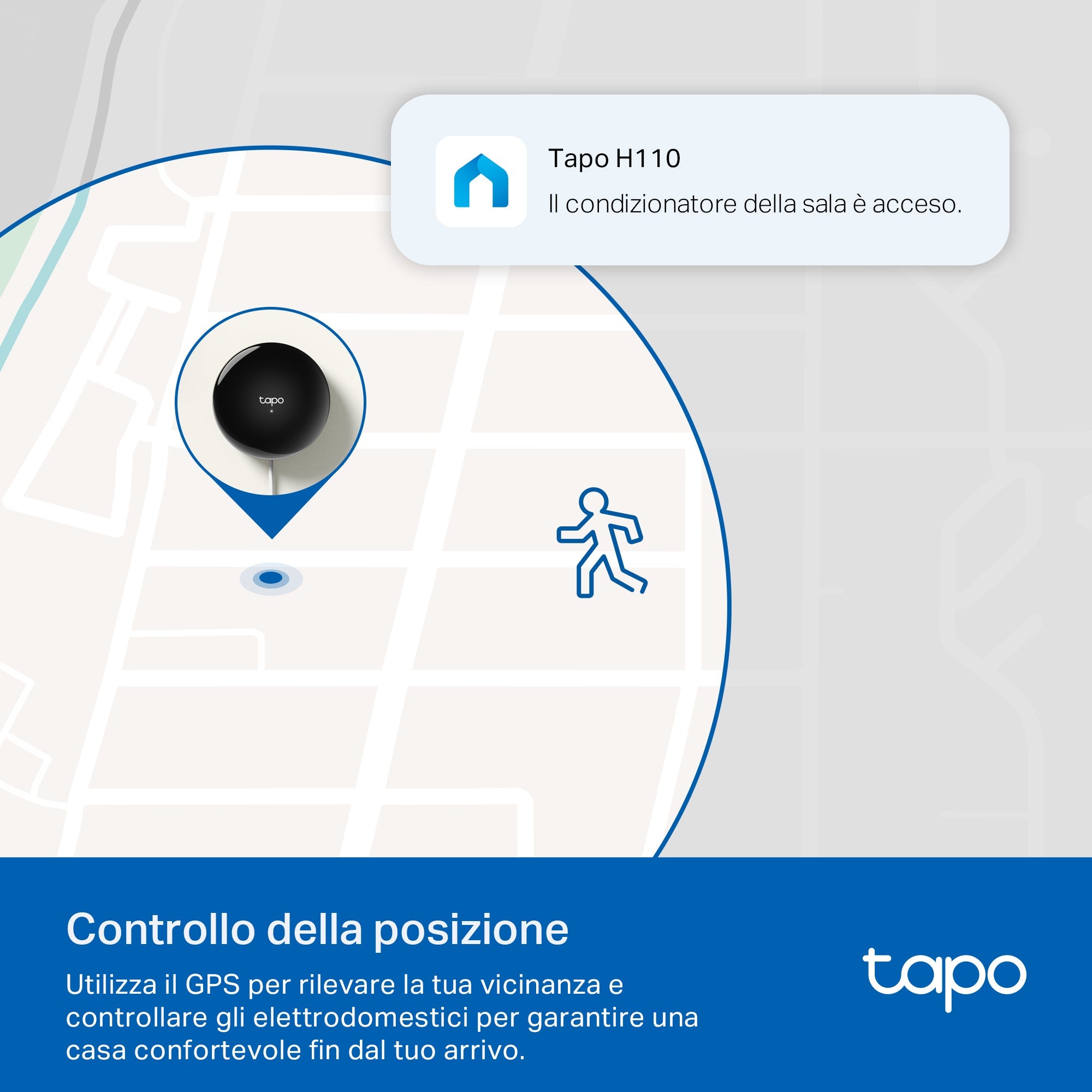 Tapo H110 Smart Hub& IoT Hub, Telecomando Universale Intelligente All-in-One