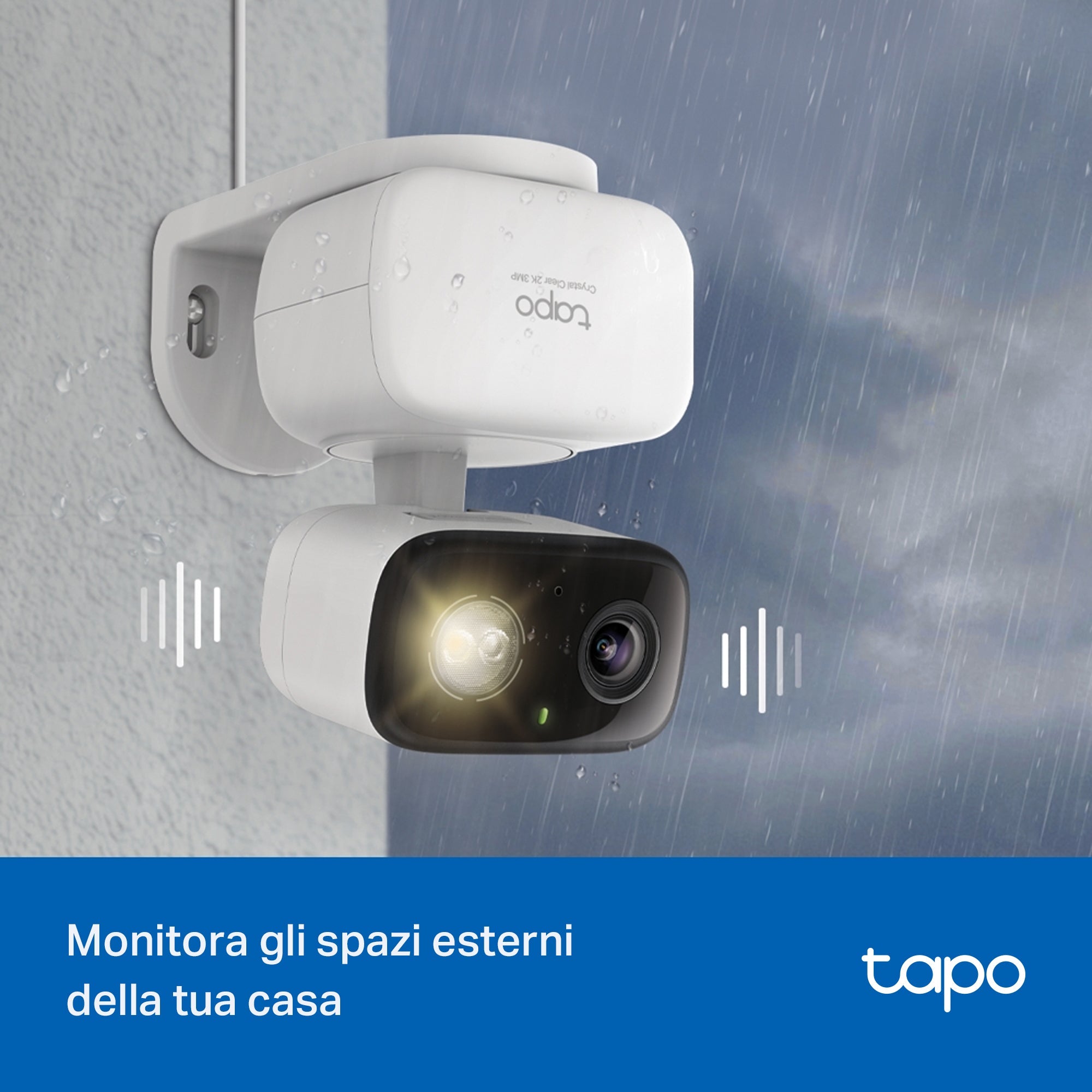 Tapo C236 Telecamera Wi-Fi Esterno/Interno 3K 5MP, Pan/Tilt, Visione Notturna a Colori, Notifiche AI, IP65 TP-Link Showroom viveresmart.store & augmentedrealityoffers.com - P. IVA 02867250694 - DI PENTA ALESSIO - VIALE NETTUNO 167, 66023, FRANCAVILLA AL MARE (CH) - REA CH-438573