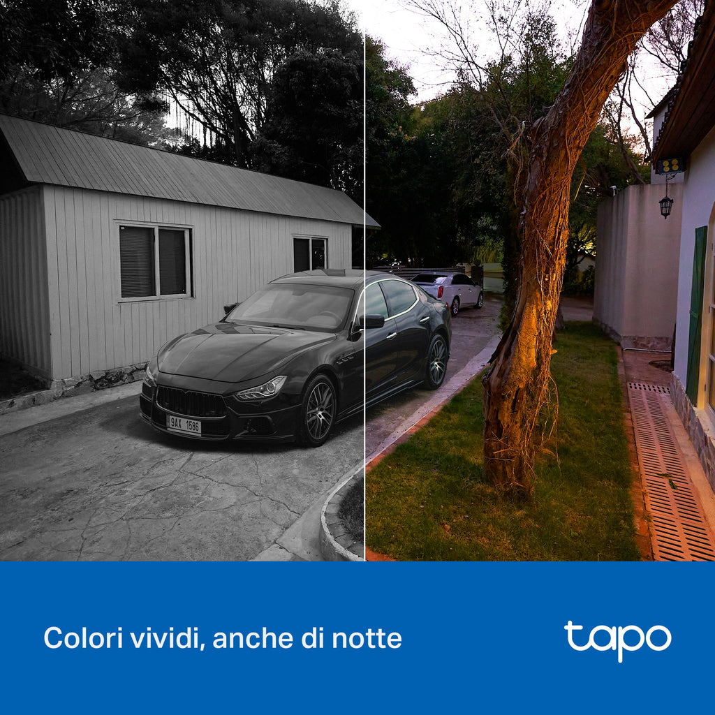 Tapo C216 Telecamera Wi-Fi Esterno/Interno 2K 3MP, 360° Visuale, Visione Notturna a Colori, ⚠️Non a batteria TP-Link Showroom viveresmart.store & augmentedrealityoffers.com - P. IVA 02867250694 - DI PENTA ALESSIO - VIALE NETTUNO 167, 66023, FRANCAVILLA AL MARE (CH) - REA CH-438573