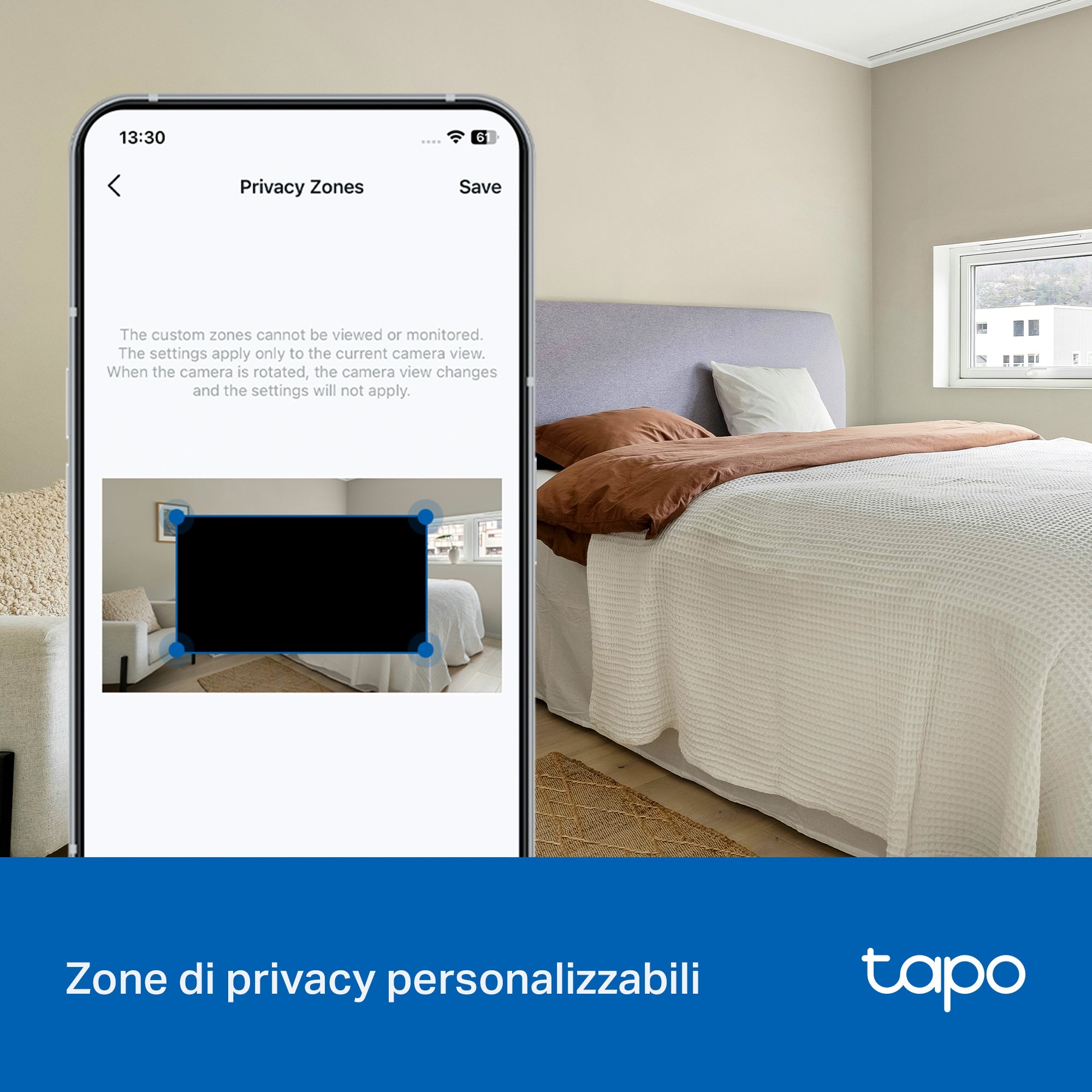 Tapo C216 Telecamera Wi-Fi Esterno/Interno 2K 3MP, 360° Visuale, Visione Notturna a Colori, ⚠️Non a batteria TP-Link Showroom viveresmart.store & augmentedrealityoffers.com - P. IVA 02867250694 - DI PENTA ALESSIO - VIALE NETTUNO 167, 66023, FRANCAVILLA AL MARE (CH) - REA CH-438573