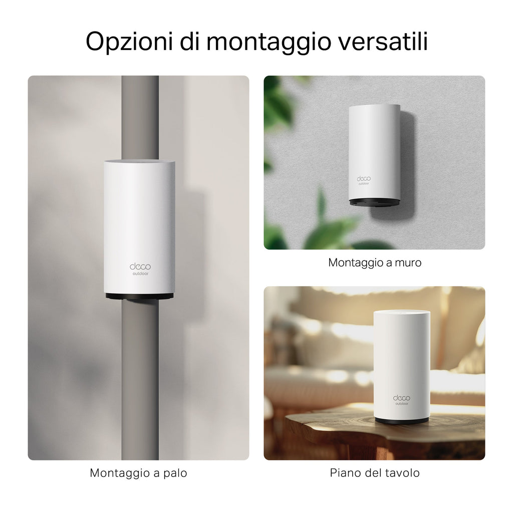 Deco BE25-Outdoor Sistema Mesh Wi-Fi 7 BE3600Mbps TP-Link Showroom