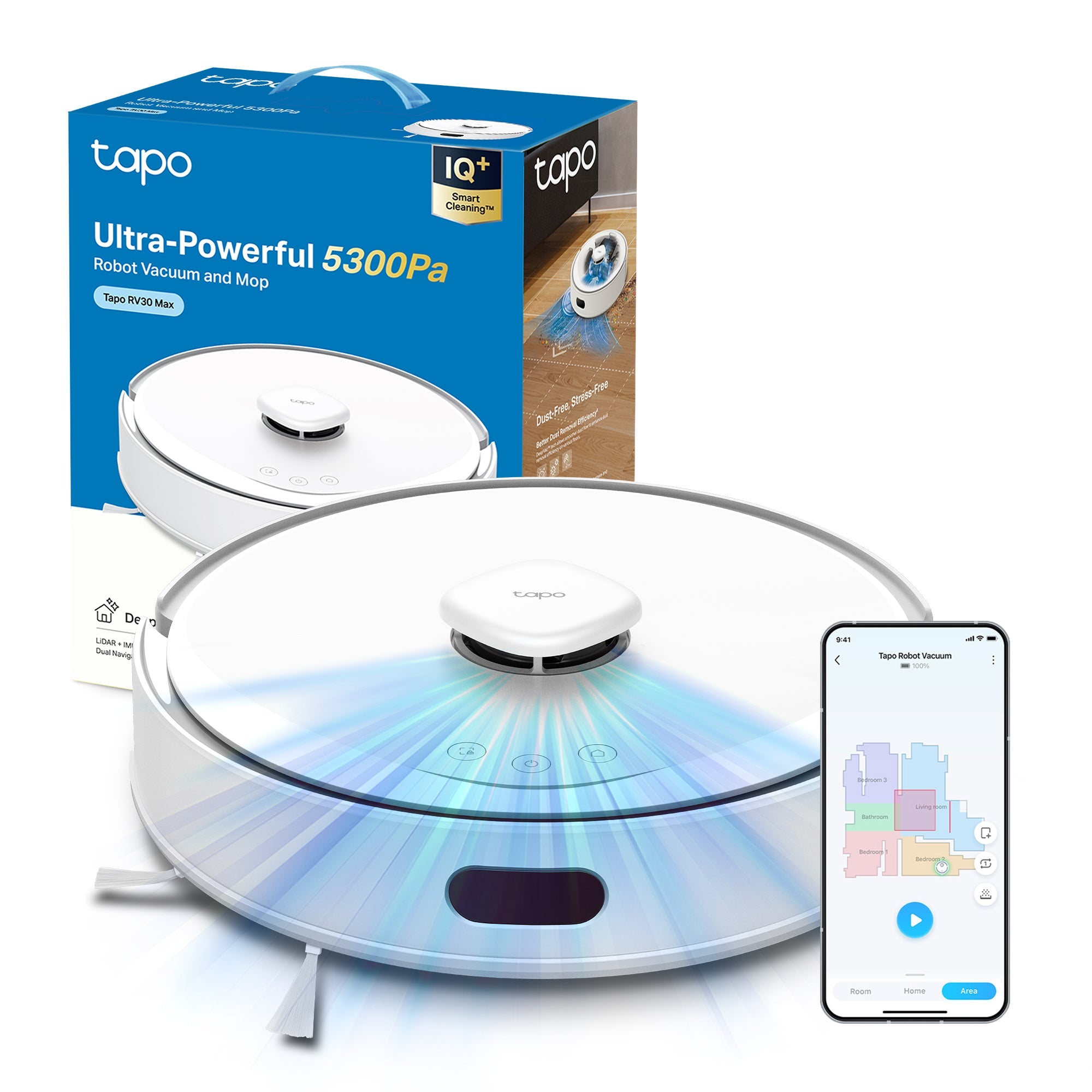 Tapo RV30 Max White Robot Aspirapolvere, Doppia Navigazione LiDAR+IMU, ⚠️Aggiungi la Base di Ricarica RVB102 al carrello TP-Link Showroom viveresmart.store & augmentedrealityoffers.com - P. IVA 02867250694 - DI PENTA ALESSIO - VIALE NETTUNO 167, 66023, FRANCAVILLA AL MARE (CH) - REA CH-438573