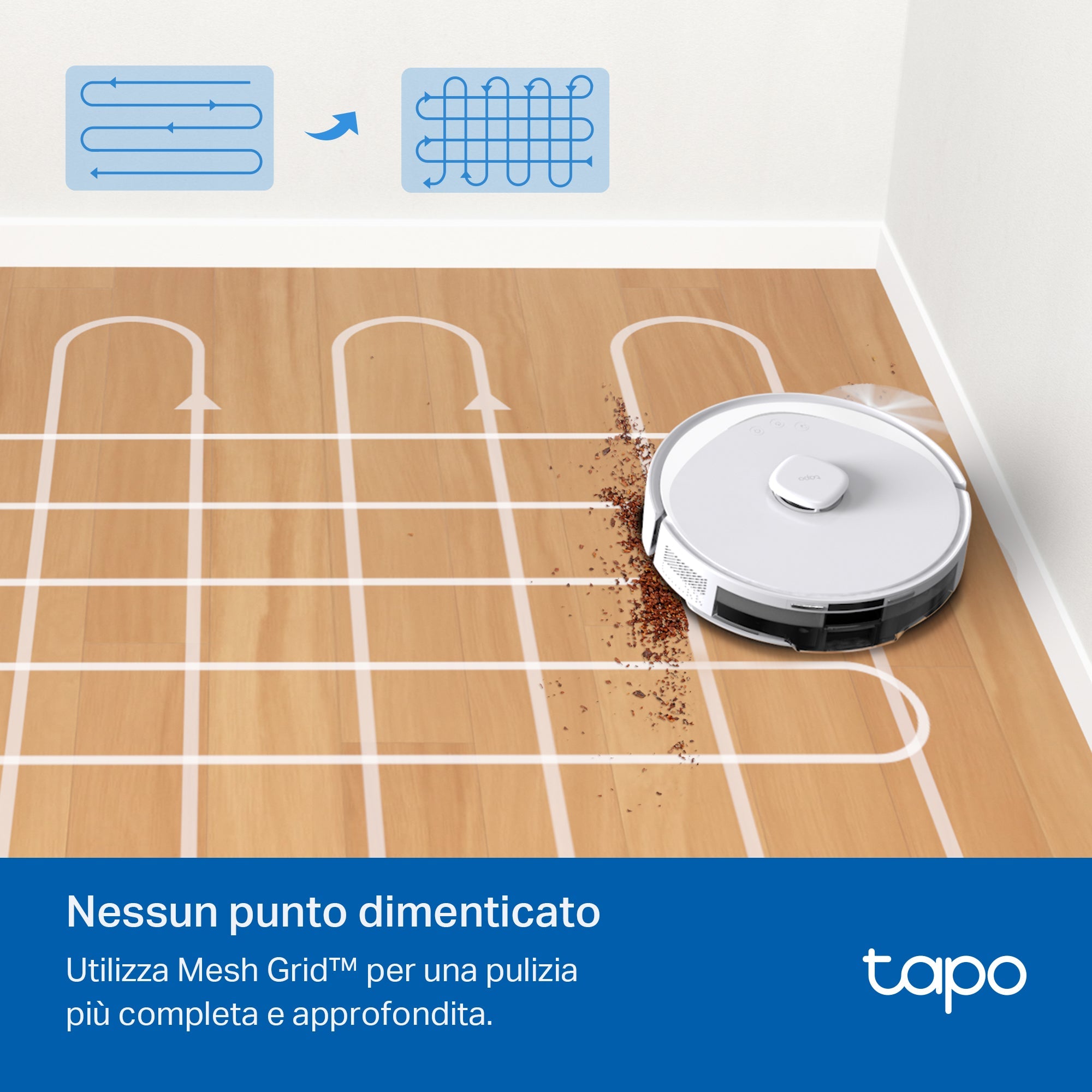 Tapo RV30 Max White Robot Aspirapolvere, Doppia Navigazione LiDAR+IMU, ⚠️Aggiungi la Base di Ricarica RVB102 al carrello TP-Link Showroom viveresmart.store & augmentedrealityoffers.com - P. IVA 02867250694 - DI PENTA ALESSIO - VIALE NETTUNO 167, 66023, FRANCAVILLA AL MARE (CH) - REA CH-438573