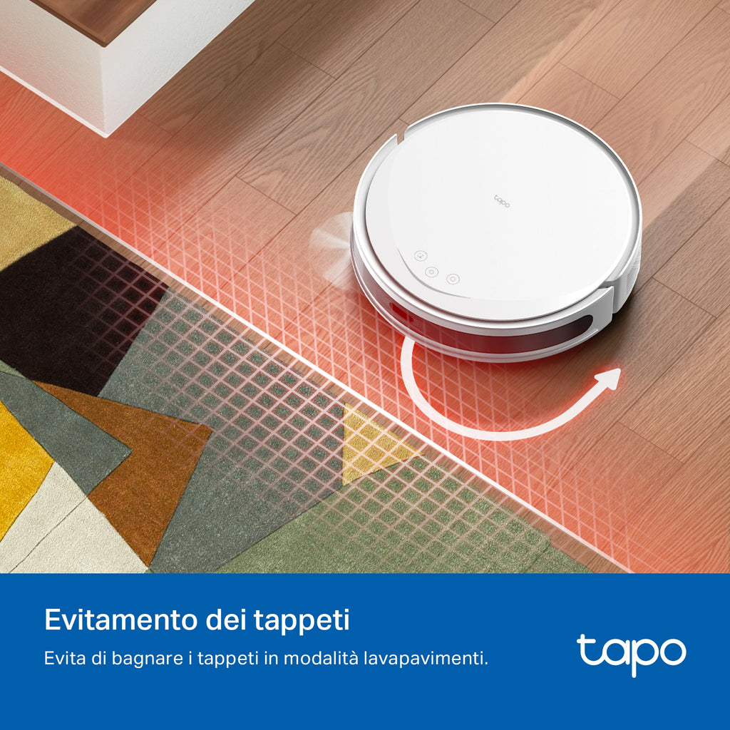 Tapo RV20 Max White Robot Aspirapolvere, Navigazione LiDAR MagSlim, ⚠️Aggiungi la Base di Ricarica RVB102 al carrello TP-Link Showroom viveresmart.store & augmentedrealityoffers.com - P. IVA 02867250694 - DI PENTA ALESSIO - VIALE NETTUNO 167, 66023, FRANCAVILLA AL MARE (CH) - REA CH-438573