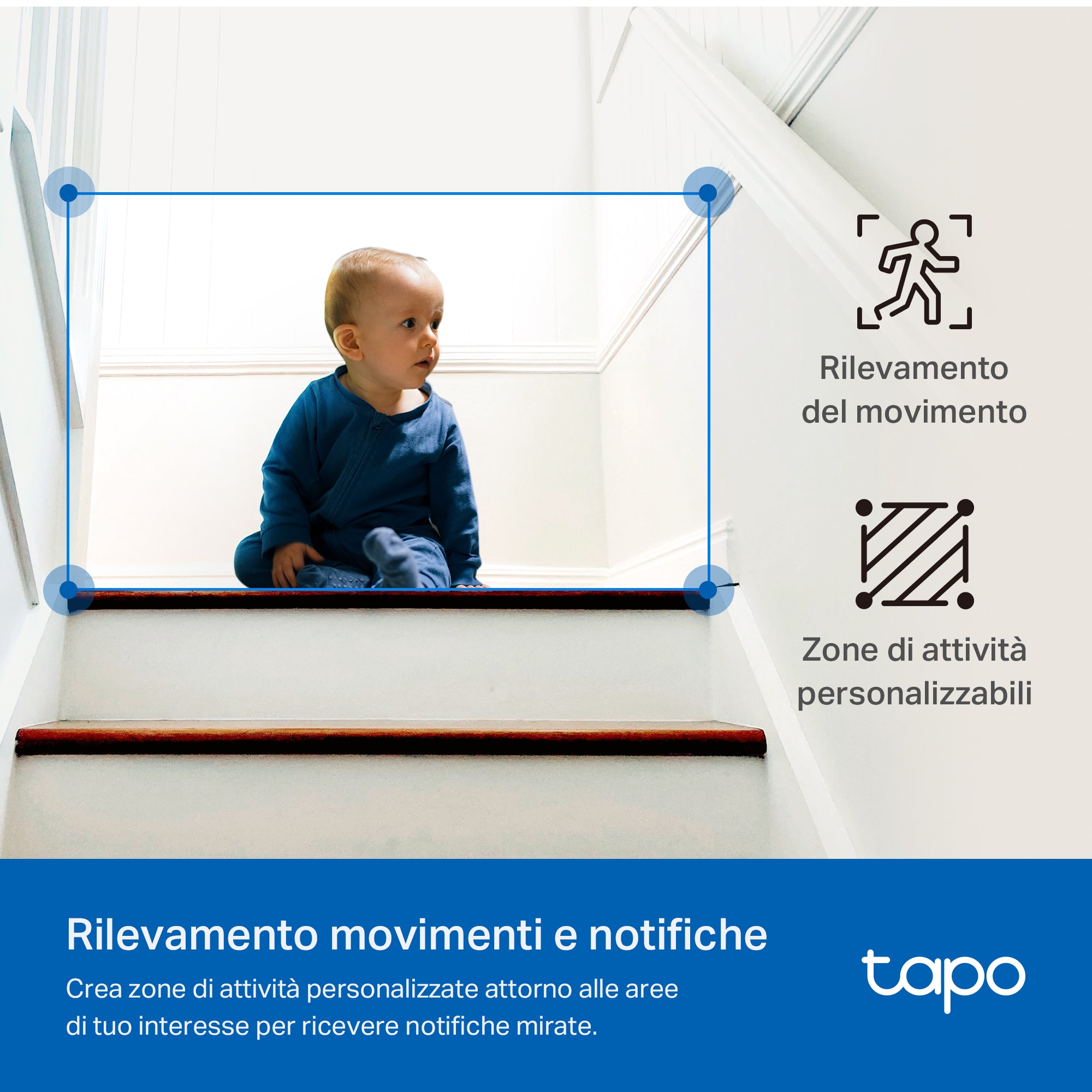 Tapo C232 Telecamera Wi-Fi Interno 3K 5MP, 360° Visuale, Porta Ethernet TP-Link Showroom viveresmart.store & augmentedrealityoffers.com - P. IVA 02867250694 - DI PENTA ALESSIO - VIALE NETTUNO 167, 66023, FRANCAVILLA AL MARE (CH) - REA CH-438573