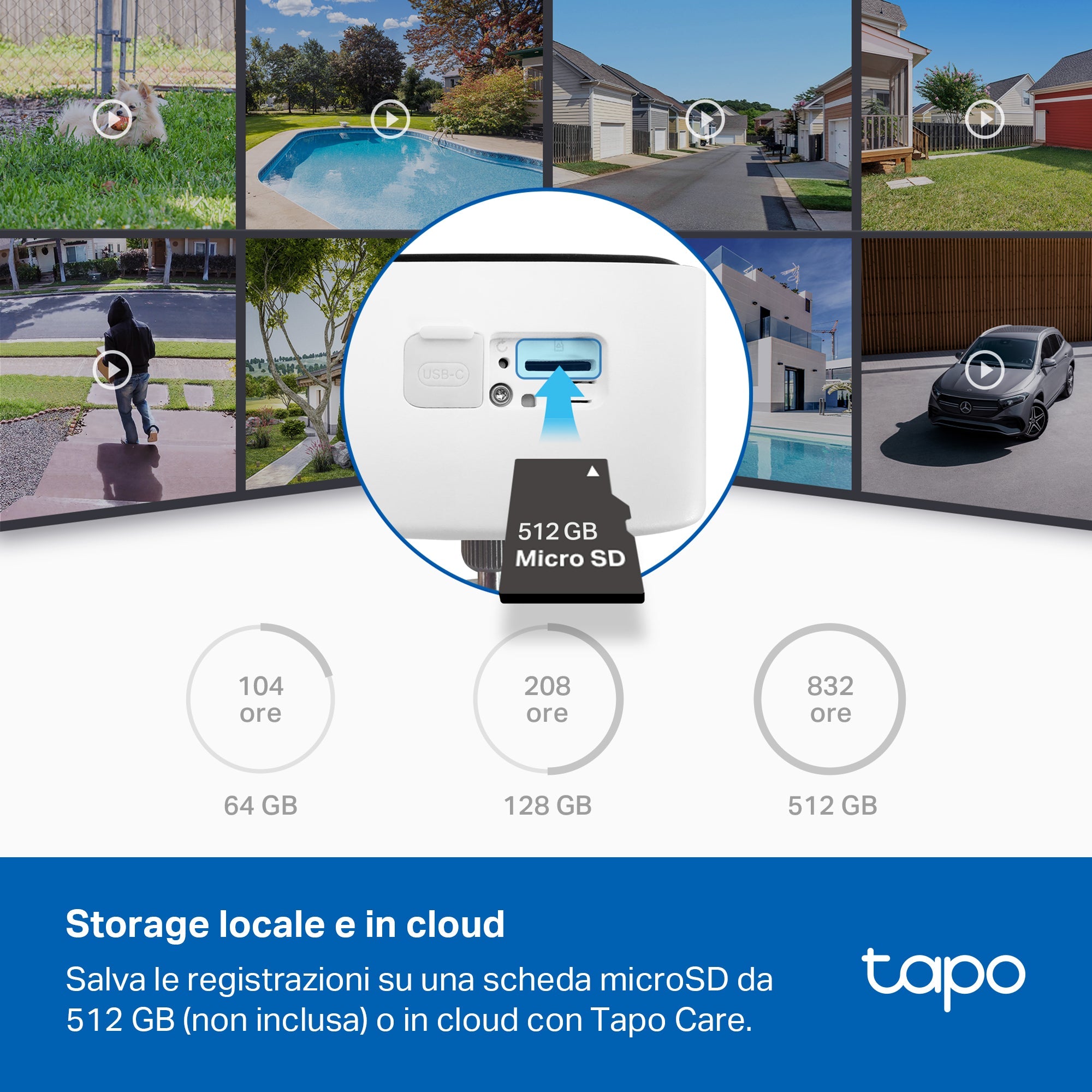 Tapo C400 1080P FHD Telecamera Wi-Fi Esterno a Batteria 5200 mAh, Visione Notturna a Colori TP-Link Showroom viveresmart.store & augmentedrealityoffers.com - P. IVA 02867250694 - DI PENTA ALESSIO - VIALE NETTUNO 167, 66023, FRANCAVILLA AL MARE (CH) - REA CH-438573