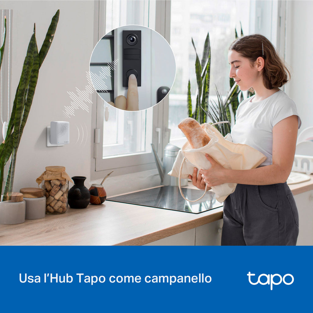 Tapo D205 Video Campanello 2K 3MP, Visione Notturna, Batteria 5200mAh TP-Link Showroom viveresmart.store & augmentedrealityoffers.com - P. IVA 02867250694 - DI PENTA ALESSIO - VIALE NETTUNO 167, 66023, FRANCAVILLA AL MARE (CH) - REA CH-438573