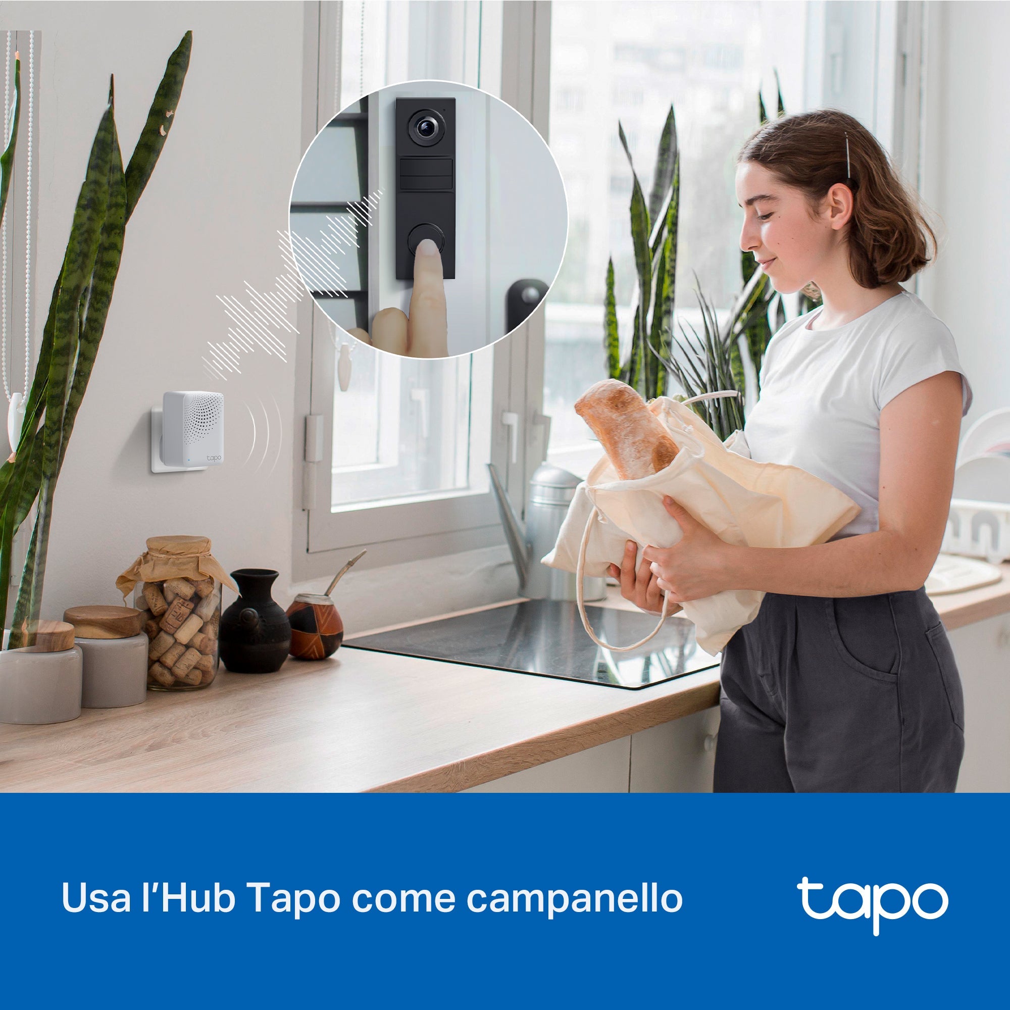 Tapo D205 Video Campanello 2K 3MP, Visione Notturna, Batteria 5200mAh TP-Link Showroom viveresmart.store & augmentedrealityoffers.com - P. IVA 02867250694 - DI PENTA ALESSIO - VIALE NETTUNO 167, 66023, FRANCAVILLA AL MARE (CH) - REA CH-438573