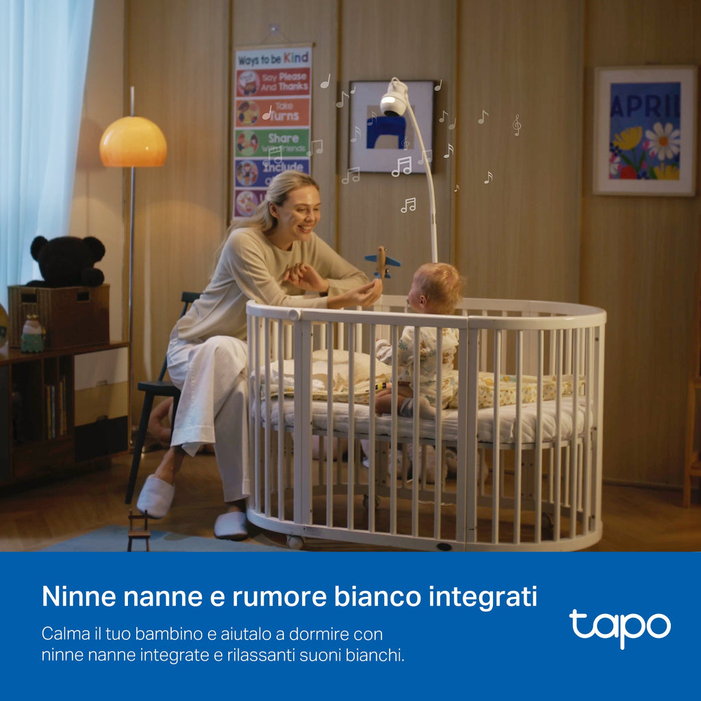 Tapo C840 Baby Monitor, Telecamera Wi-Fi Interno 4MP+2MP Doppia Lente, Visione Notturna e Allarme Urlo TP-Link Showroom viveresmart.store & augmentedrealityoffers.com - P. IVA 02867250694 - DI PENTA ALESSIO - VIALE NETTUNO 167, 66023, FRANCAVILLA AL MARE (CH) - REA CH-438573