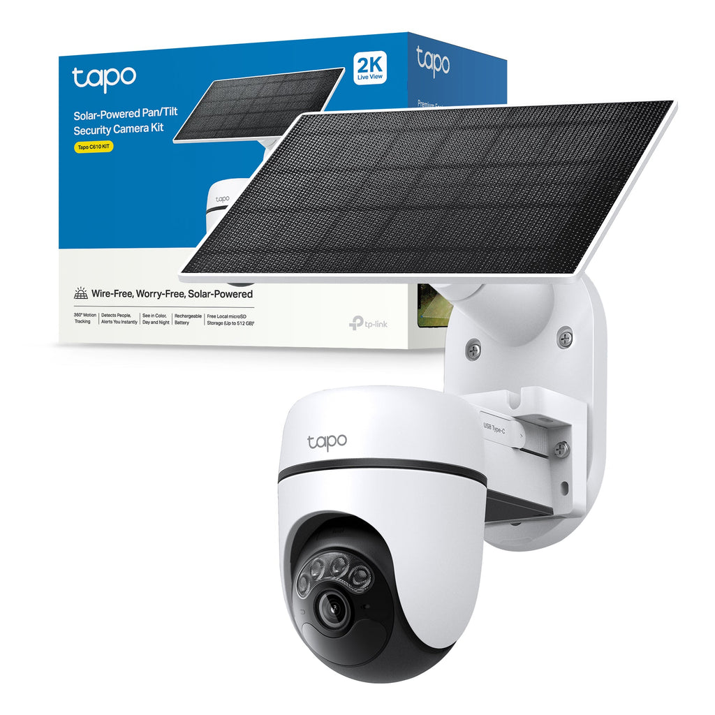 Tapo C610 KIT Telecamera WiFi Esterno 2K 3MP Senza Fili con Pannello Solare, 360° PTZ, Batteria 6700mAh TP-Link Showroom viveresmart.store & augmentedrealityoffers.com - P. IVA 02867250694 - DI PENTA ALESSIO - VIALE NETTUNO 167, 66023, FRANCAVILLA AL MARE (CH) - REA CH-438573