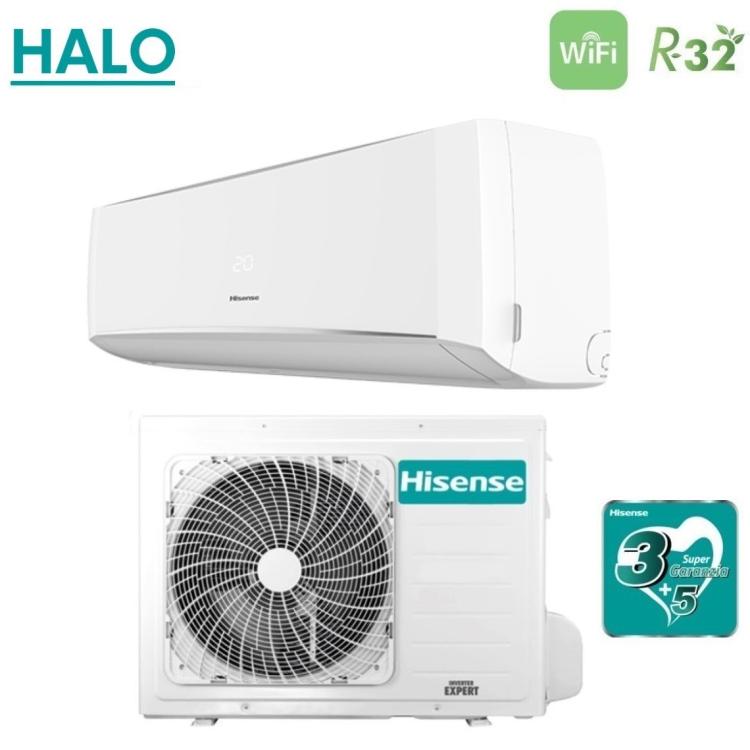Hisense Halo Climatizzatore Condizionatore 12000 Btu Inverter Wifi A++ Cbmr1205G Luemm Store