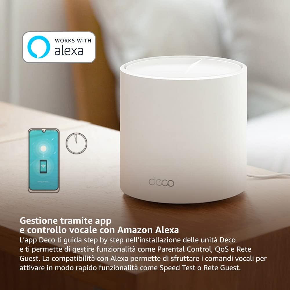 Deco X50 Sistema Mesh Wi-Fi 6 AX3000Mbps, 3pz