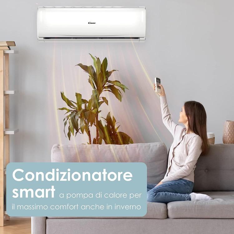 Candy Brezza Climatizzatore 9000 BTU Condizionatore INVERTER R32 A++ WIFI + APP Luemm Store