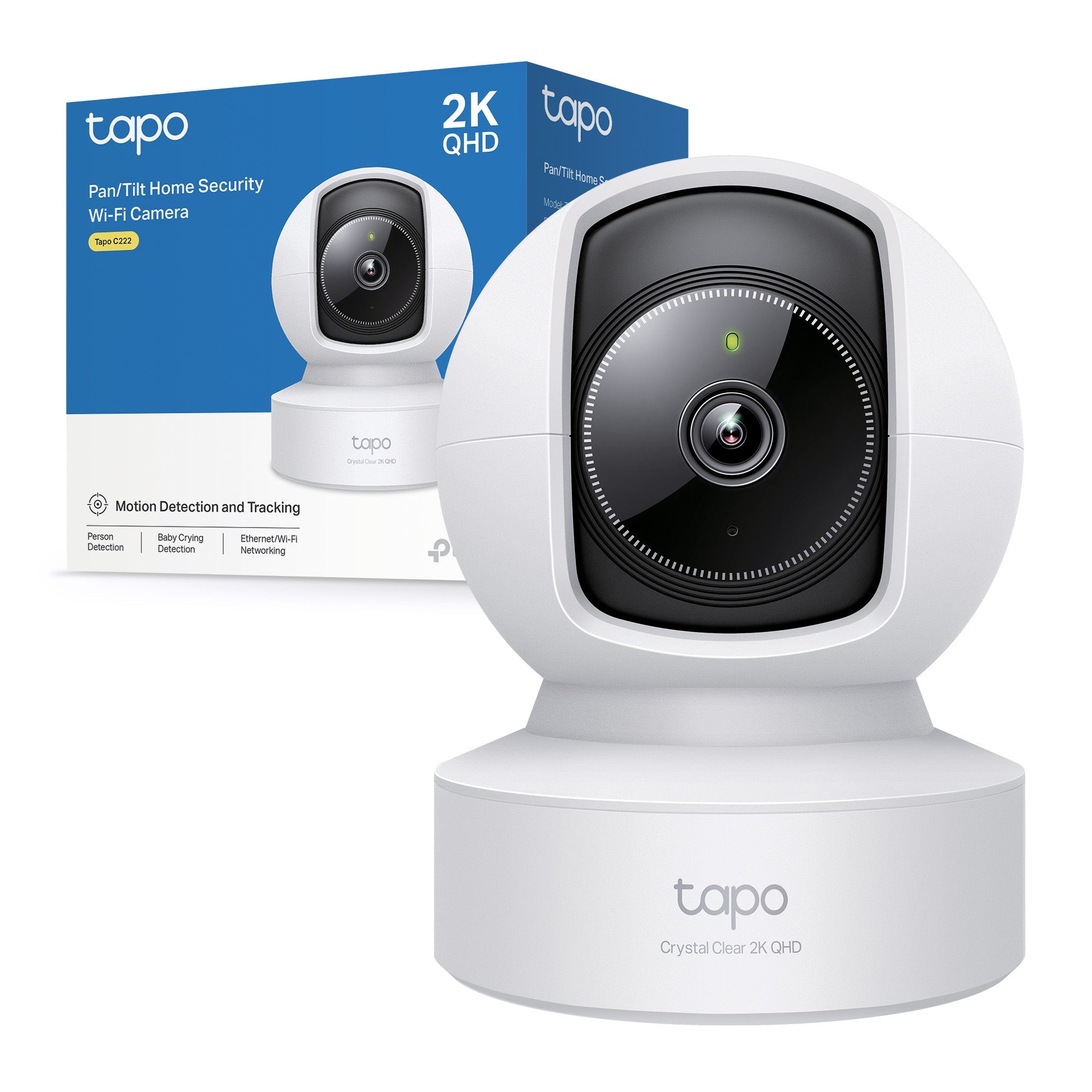 Tapo C222 Telecamera Wi-Fi Interno 2K 4MP, 360° Visuale, Porta Ethernet TP-Link Showroom viveresmart.store & augmentedrealityoffers.com - P. IVA 02867250694 - DI PENTA ALESSIO - VIALE NETTUNO 167, 66023, FRANCAVILLA AL MARE (CH) - REA CH-438573