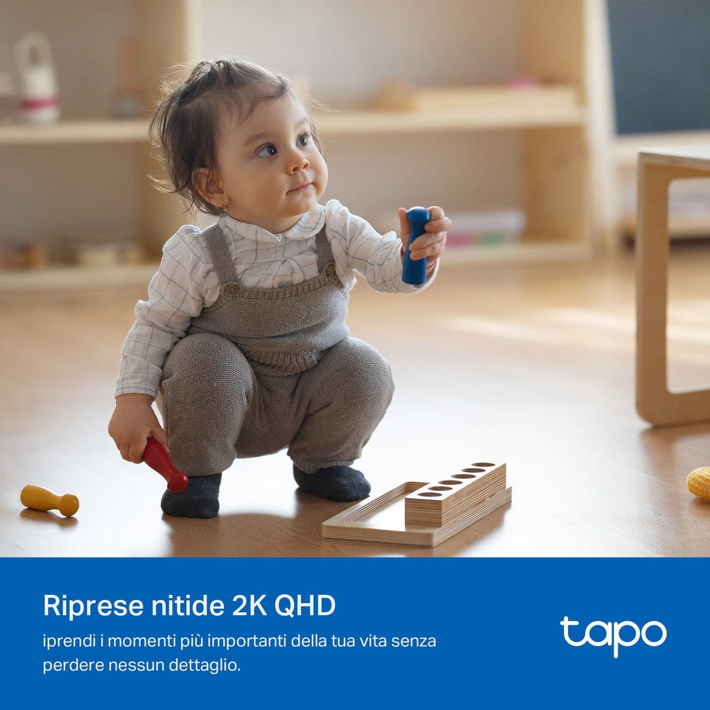 Tapo C222 Telecamera Wi-Fi Interno 2K 4MP, 360° Visuale, Porta Ethernet TP-Link Showroom viveresmart.store & augmentedrealityoffers.com - P. IVA 02867250694 - DI PENTA ALESSIO - VIALE NETTUNO 167, 66023, FRANCAVILLA AL MARE (CH) - REA CH-438573