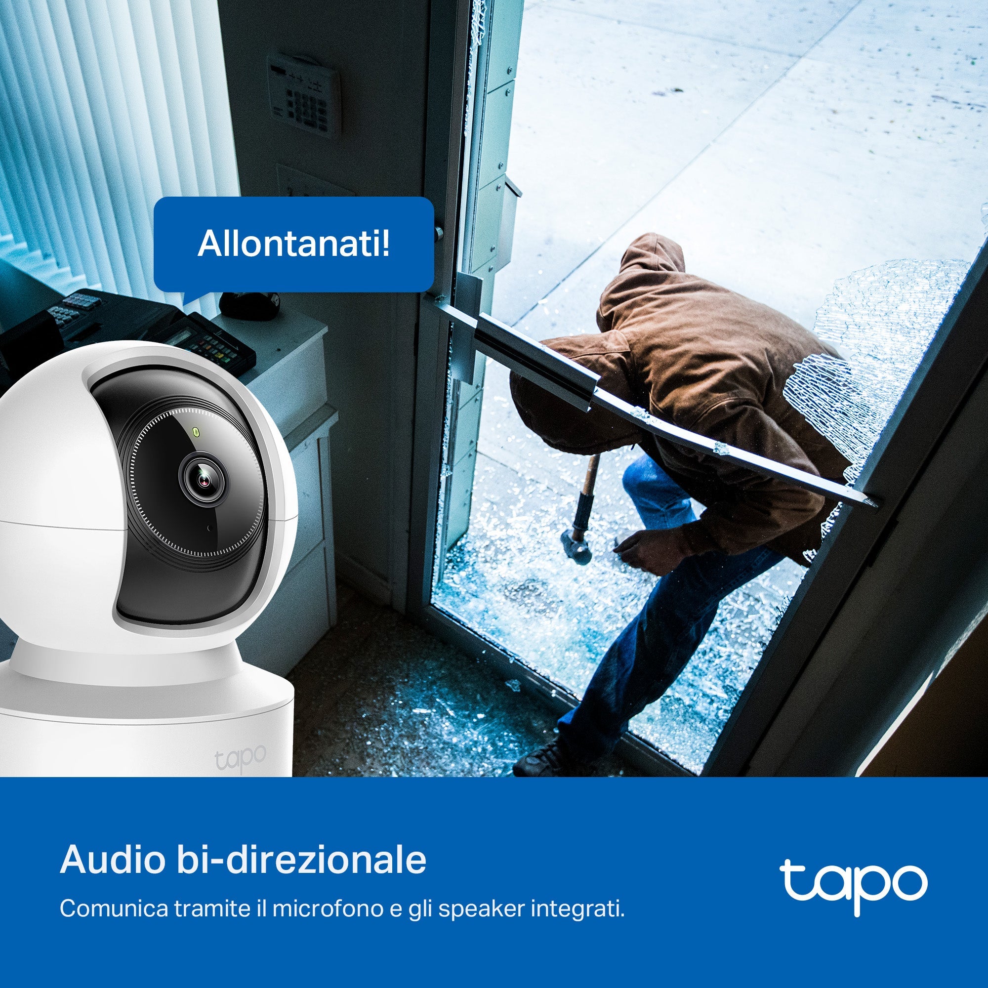 Tapo C222 Telecamera Wi-Fi Interno 2K 4MP, 360° Visuale, Porta Ethernet TP-Link Showroom viveresmart.store & augmentedrealityoffers.com - P. IVA 02867250694 - DI PENTA ALESSIO - VIALE NETTUNO 167, 66023, FRANCAVILLA AL MARE (CH) - REA CH-438573