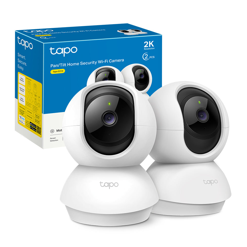 Tapo C210 Telecamera Wi-Fi Interno 2K 3MP, 360° Visuale, 2pz TP-Link Showroom viveresmart.store & augmentedrealityoffers.com - P. IVA 02867250694 - DI PENTA ALESSIO - VIALE NETTUNO 167, 66023, FRANCAVILLA AL MARE (CH) - REA CH-438573