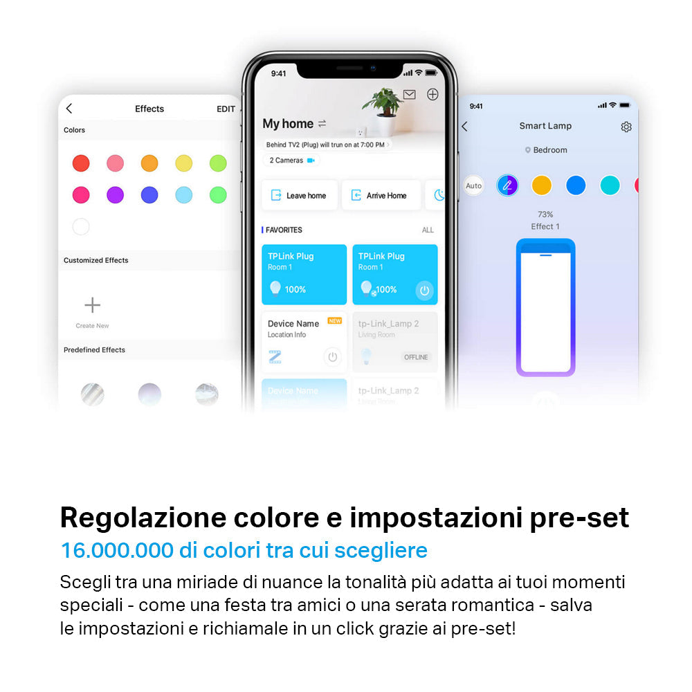 Tapo L900-5 Striscia LED Smart Wi-Fi Multicolore 5m, Controllo Vocale con Alexa TP-Link Showroom viveresmart.store & augmentedrealityoffers.com - P. IVA 02867250694 - DI PENTA ALESSIO - VIALE NETTUNO 167, 66023, FRANCAVILLA AL MARE (CH) - REA CH-438573