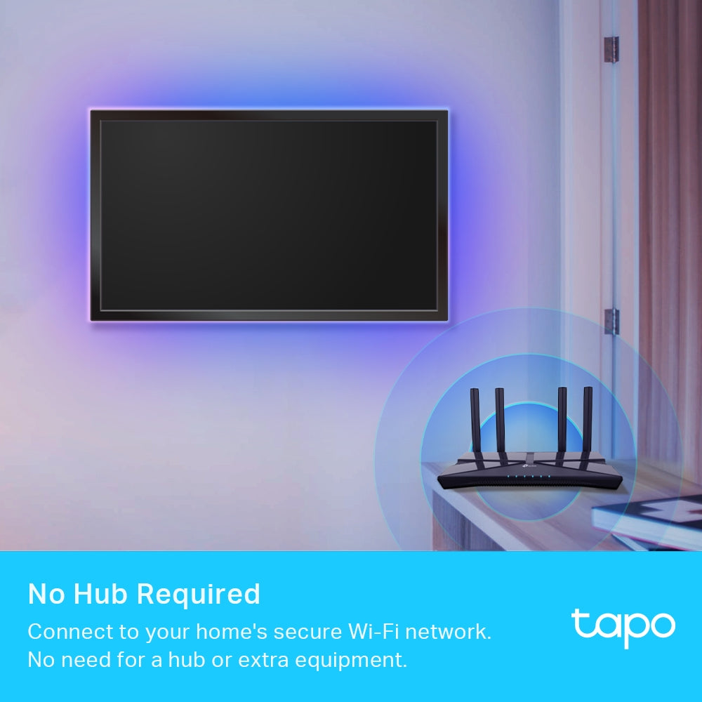 Tapo L930-10 Striscia LED Smart Wi-Fi Multicolore 2x5m, Extra-Luminosa, Zone Colore, Rivestimento Esterno, Controllo Vocale con Alexa TP-Link Showroom viveresmart.store & augmentedrealityoffers.com - P. IVA 02867250694 - DI PENTA ALESSIO - VIALE NETTUNO 167, 66023, FRANCAVILLA AL MARE (CH) - REA CH-438573