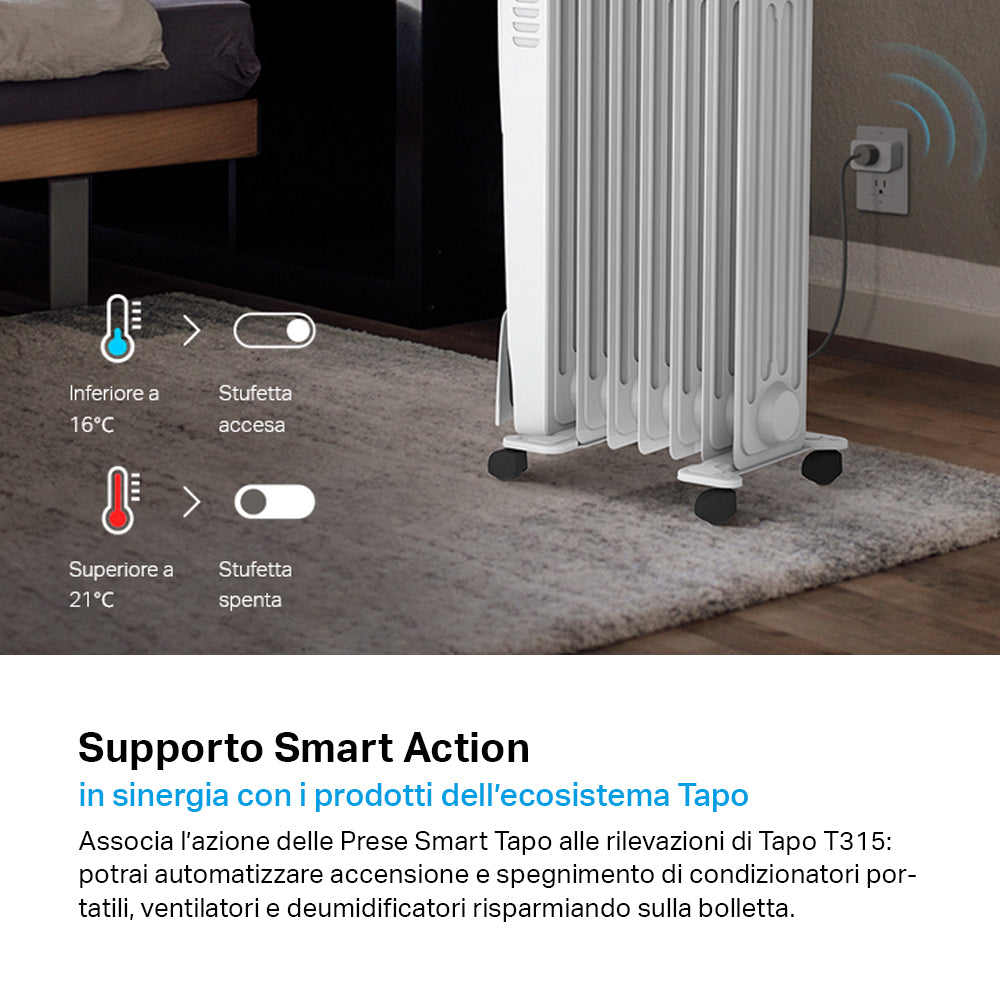 Tapo T315 Sensore di Temperatura e Umidità con Monitor, ⚠️Tapo Hub Necessario TP-Link Showroom viveresmart.store & augmentedrealityoffers.com - P. IVA 02867250694 - DI PENTA ALESSIO - VIALE NETTUNO 167, 66023, FRANCAVILLA AL MARE (CH) - REA CH-438573