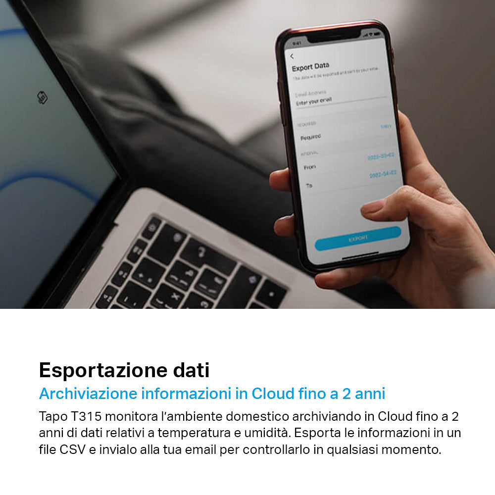 Tapo T315 Sensore di Temperatura e Umidità con Monitor, ⚠️Tapo Hub Necessario TP-Link Showroom viveresmart.store & augmentedrealityoffers.com - P. IVA 02867250694 - DI PENTA ALESSIO - VIALE NETTUNO 167, 66023, FRANCAVILLA AL MARE (CH) - REA CH-438573