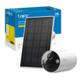 Tapo C410 KIT Telecamera Wi-Fi Esterno a Batteria 2K 3MP con Panello Solare, Visione Notturna a Colori