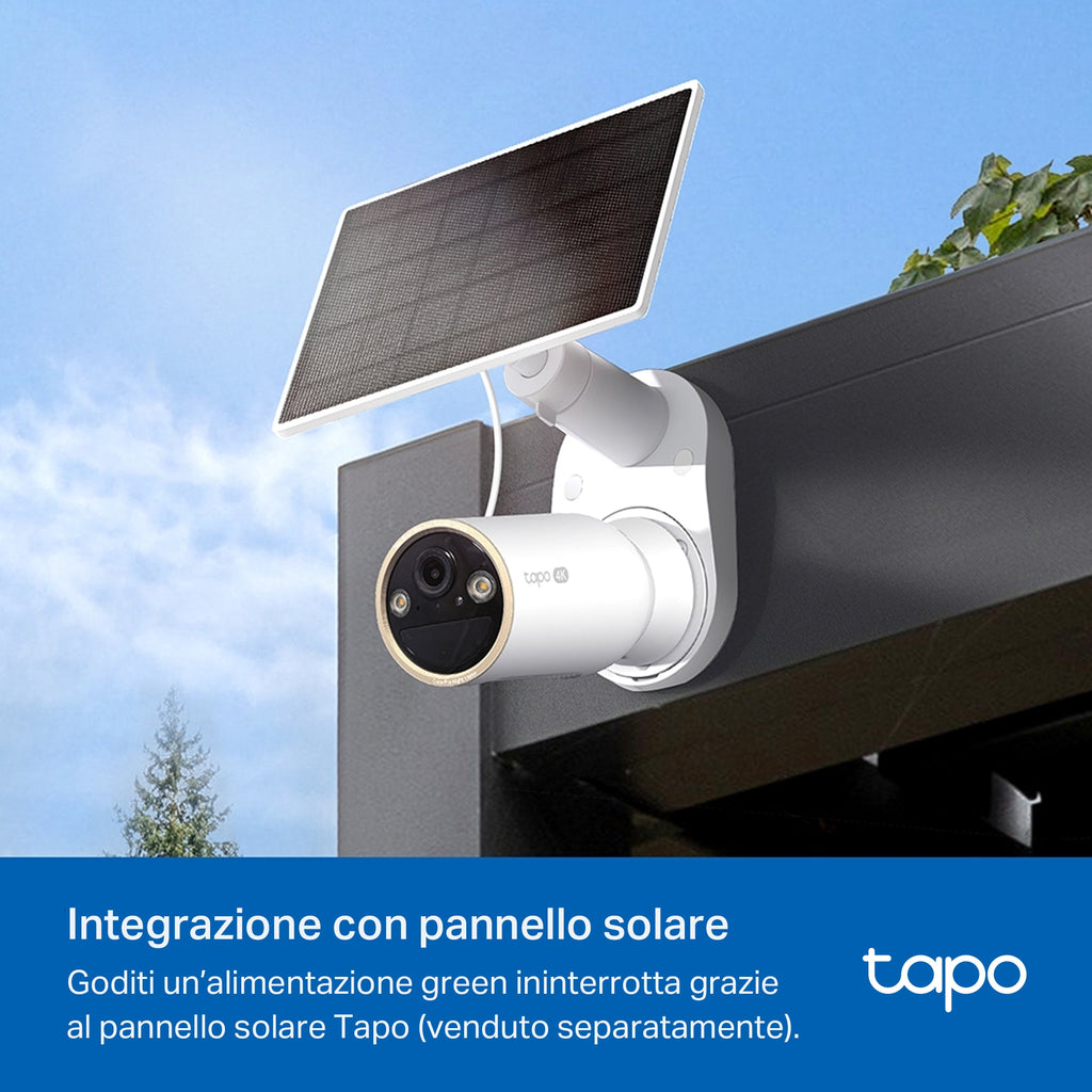 Tapo C460 Telecamera Wi-Fi Esterno a Batteria 4K 8MP, Visione Notturna a Colori Starlight, Base Magnetica TP-Link Showroom viveresmart.store & augmentedrealityoffers.com - P. IVA 02867250694 - DI PENTA ALESSIO - VIALE NETTUNO 167, 66023, FRANCAVILLA AL MARE (CH) - REA CH-438573