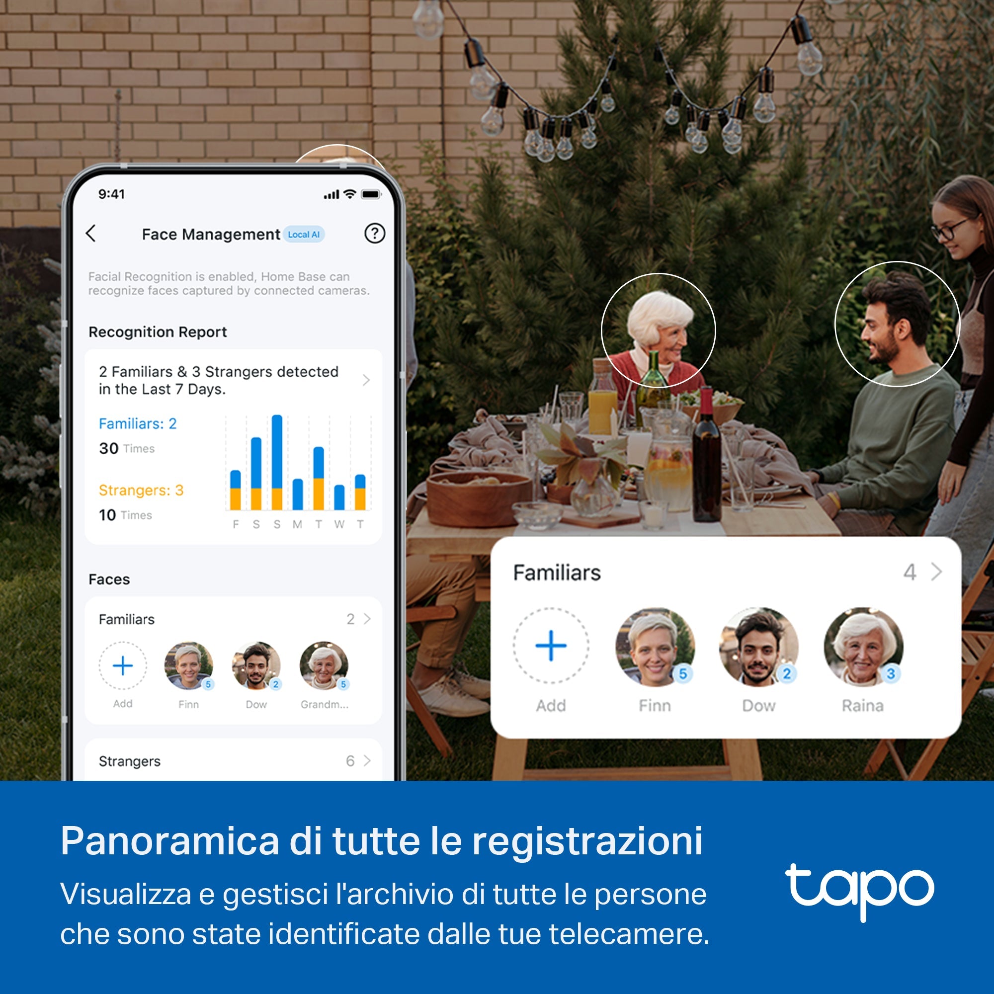 Tapo H500 Smart Hub HomeBase con Storage Locale e Rilevamenti AI