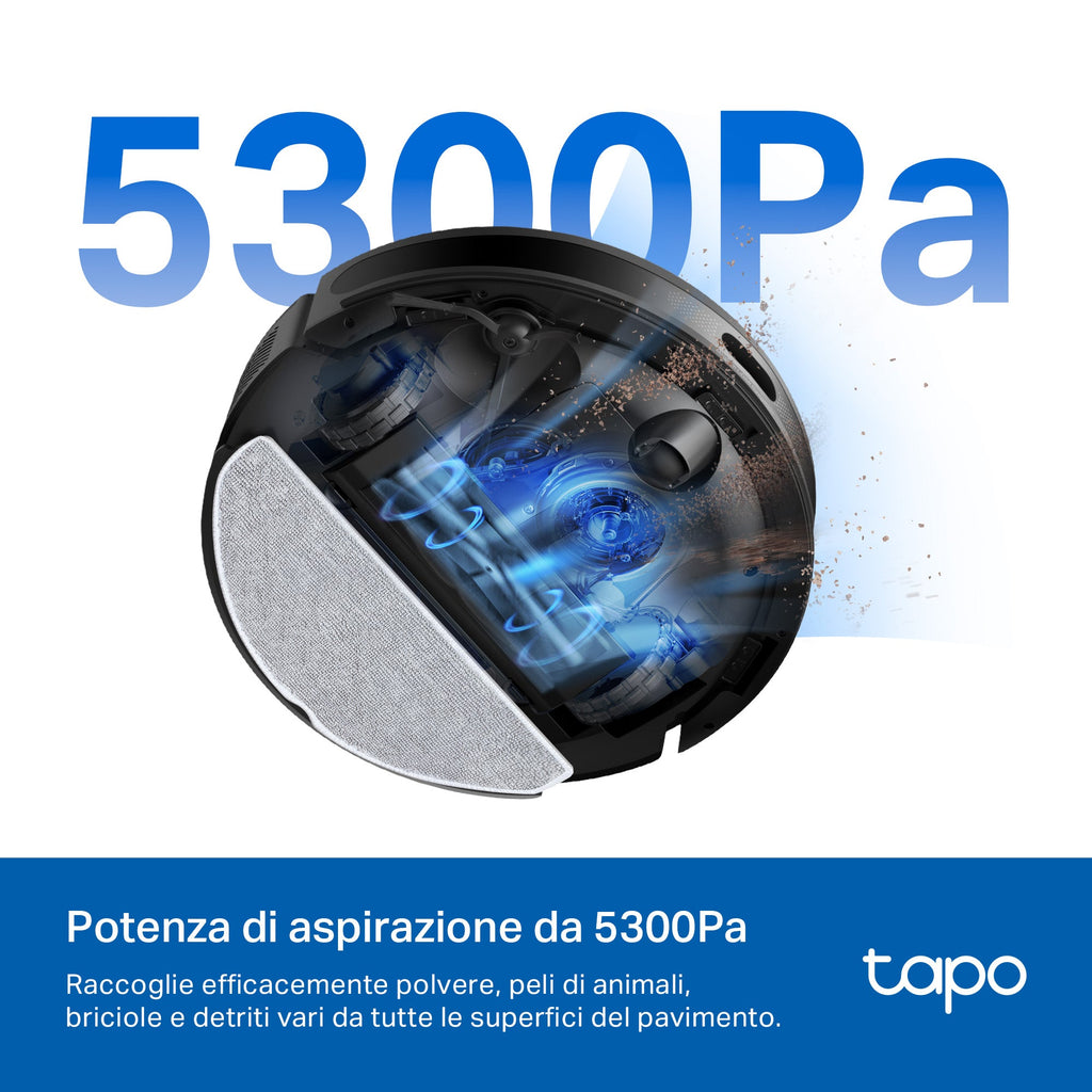 Tapo RV20 Max Robot Aspirapolvere, Navigazione LiDAR MagSlim, ⚠️Aggiungi la Base di Ricarica RVB102 al carrello TP-Link Showroom viveresmart.store & augmentedrealityoffers.com - P. IVA 02867250694 - DI PENTA ALESSIO - VIALE NETTUNO 167, 66023, FRANCAVILLA AL MARE (CH) - REA CH-438573