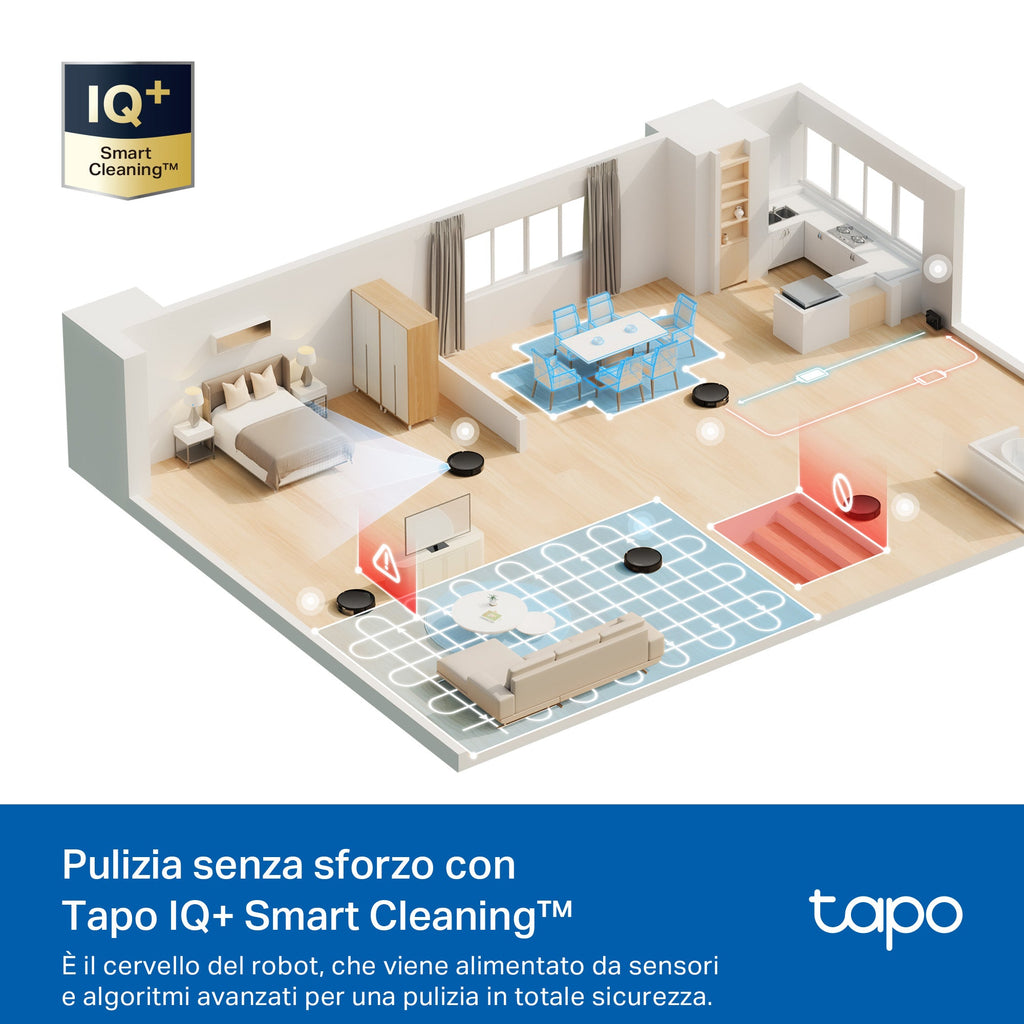 Tapo RV20 Max Robot Aspirapolvere, Navigazione LiDAR MagSlim, ⚠️Aggiungi la Base di Ricarica RVB102 al carrello TP-Link Showroom viveresmart.store & augmentedrealityoffers.com - P. IVA 02867250694 - DI PENTA ALESSIO - VIALE NETTUNO 167, 66023, FRANCAVILLA AL MARE (CH) - REA CH-438573