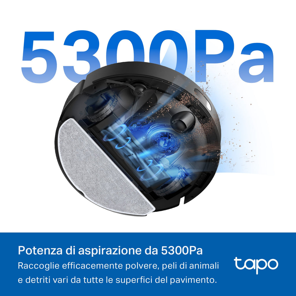 Tapo RV30 Max Robot Aspirapolvere, Doppia Navigazione LiDAR+IMU, ⚠️Aggiungi la Base di Ricarica RVB102 al carrello TP-Link Showroom viveresmart.store & augmentedrealityoffers.com - P. IVA 02867250694 - DI PENTA ALESSIO - VIALE NETTUNO 167, 66023, FRANCAVILLA AL MARE (CH) - REA CH-438573