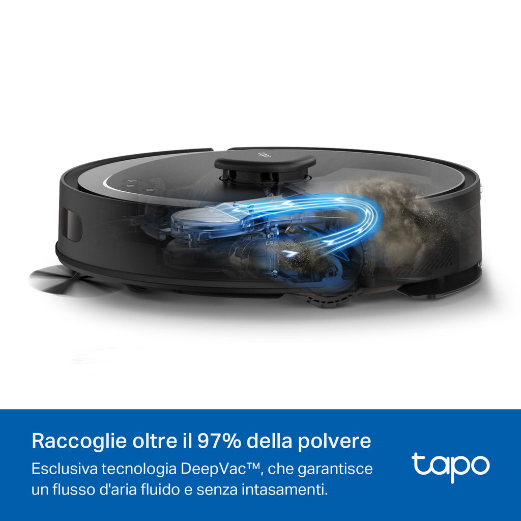 Tapo RV30 Max Robot Aspirapolvere, Doppia Navigazione LiDAR+IMU, ⚠️Aggiungi la Base di Ricarica RVB102 al carrello TP-Link Showroom viveresmart.store & augmentedrealityoffers.com - P. IVA 02867250694 - DI PENTA ALESSIO - VIALE NETTUNO 167, 66023, FRANCAVILLA AL MARE (CH) - REA CH-438573