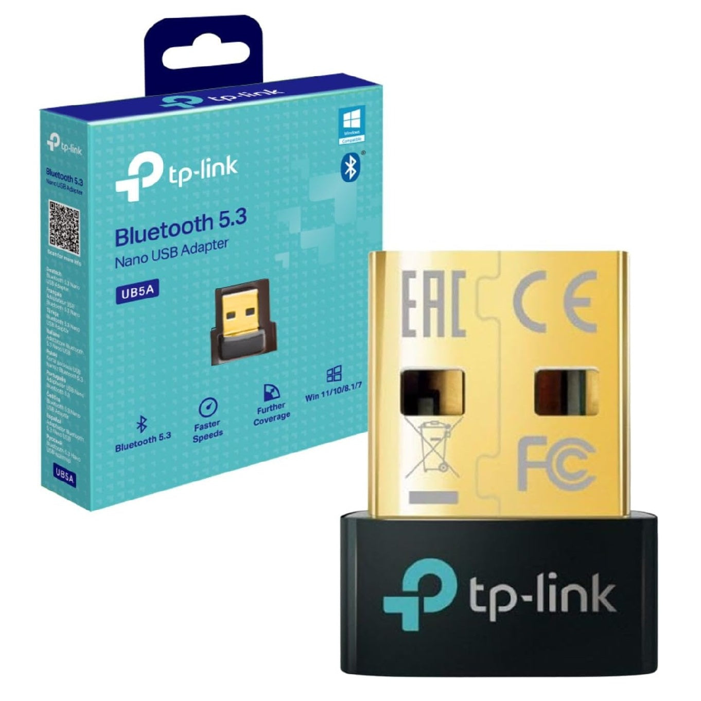 UB500 Adattatore USB Bluetooth 5.3 TP-Link Showroom viveresmart.store & augmentedrealityoffers.com - P. IVA 02867250694 - DI PENTA ALESSIO - VIALE NETTUNO 167, 66023, FRANCAVILLA AL MARE (CH) - REA CH-438573