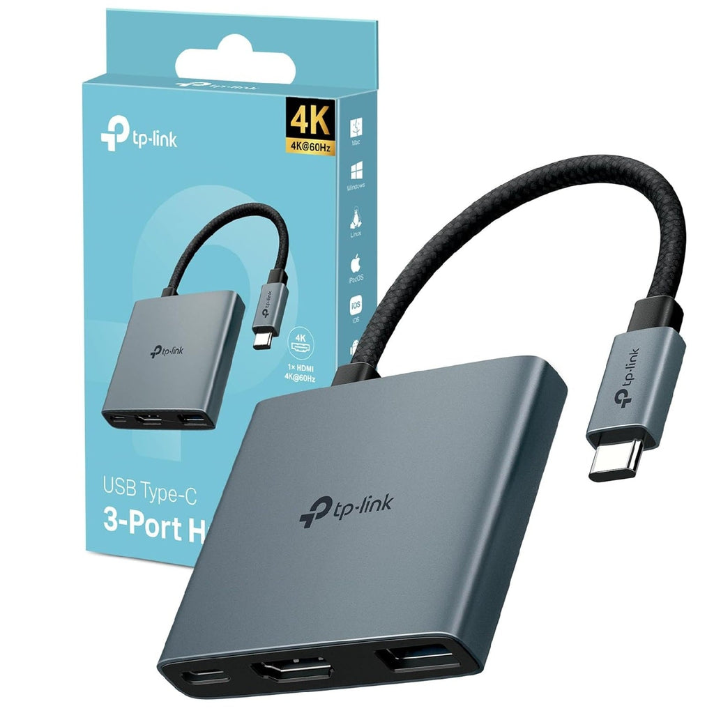 UH3020C Hub USB-C 3 in 1, HDMI 4K@60Hz TP-Link Showroom viveresmart.store & augmentedrealityoffers.com - P. IVA 02867250694 - DI PENTA ALESSIO - VIALE NETTUNO 167, 66023, FRANCAVILLA AL MARE (CH) - REA CH-438573