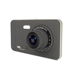 Videocamera Dashcam per auto, videoregistratore full HD 1080P con obiettivo grandangolare 170 °, sensore G, WDR, rilevamento del movimento 4 pollici