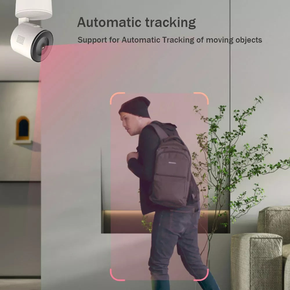 Smart WiFi 3MP IP Camera Security Rilevamento automatico del movimento Citofono vocale