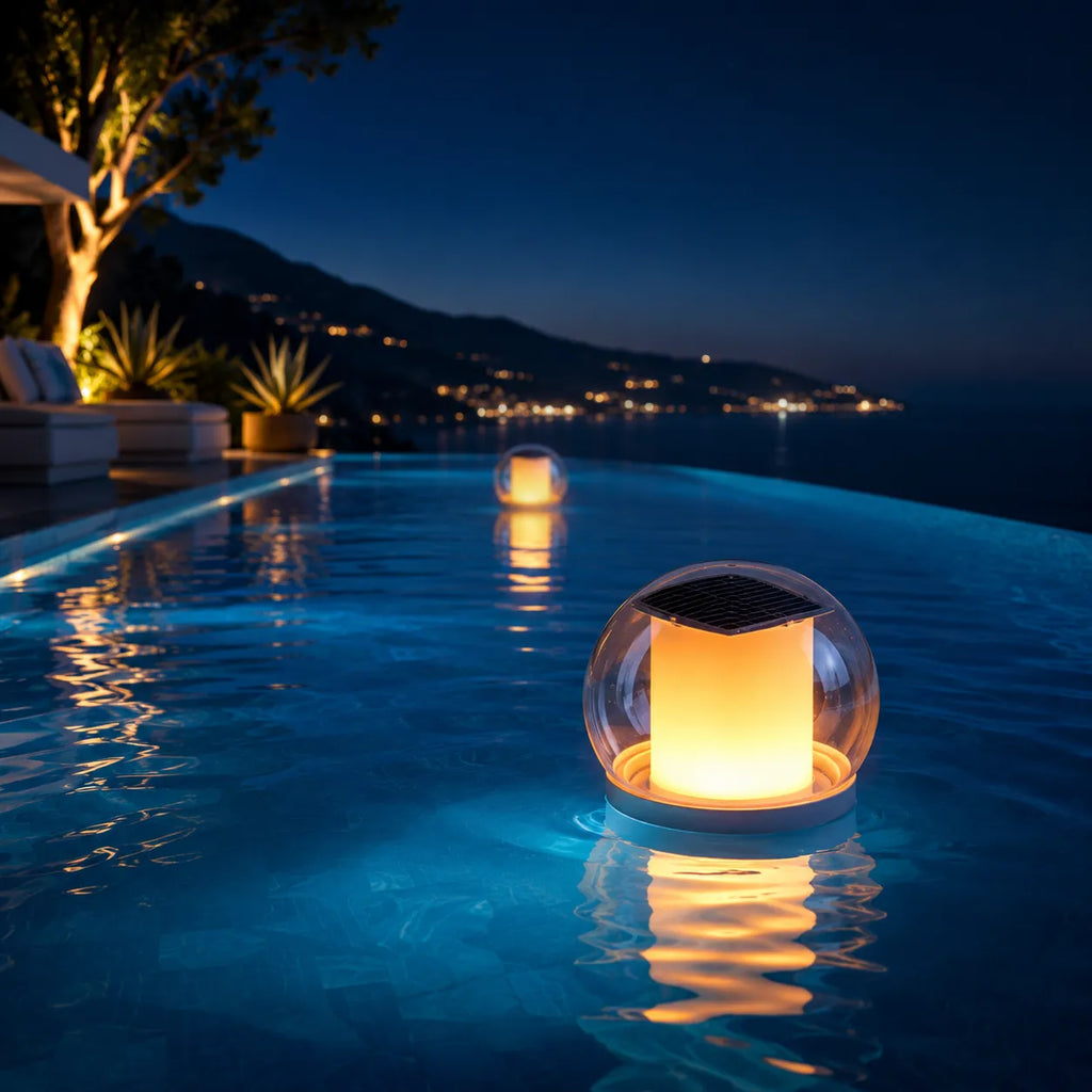 Luce Solare Fluttuante LED Impermeabile Lampada Galleggiante da Giardino Piscina