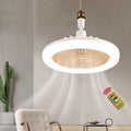 Ventilatore da Soffitto a LED con Telecomando –  3 Colori Dimmerabili, 3 Velocità, Silenzioso e Moderno