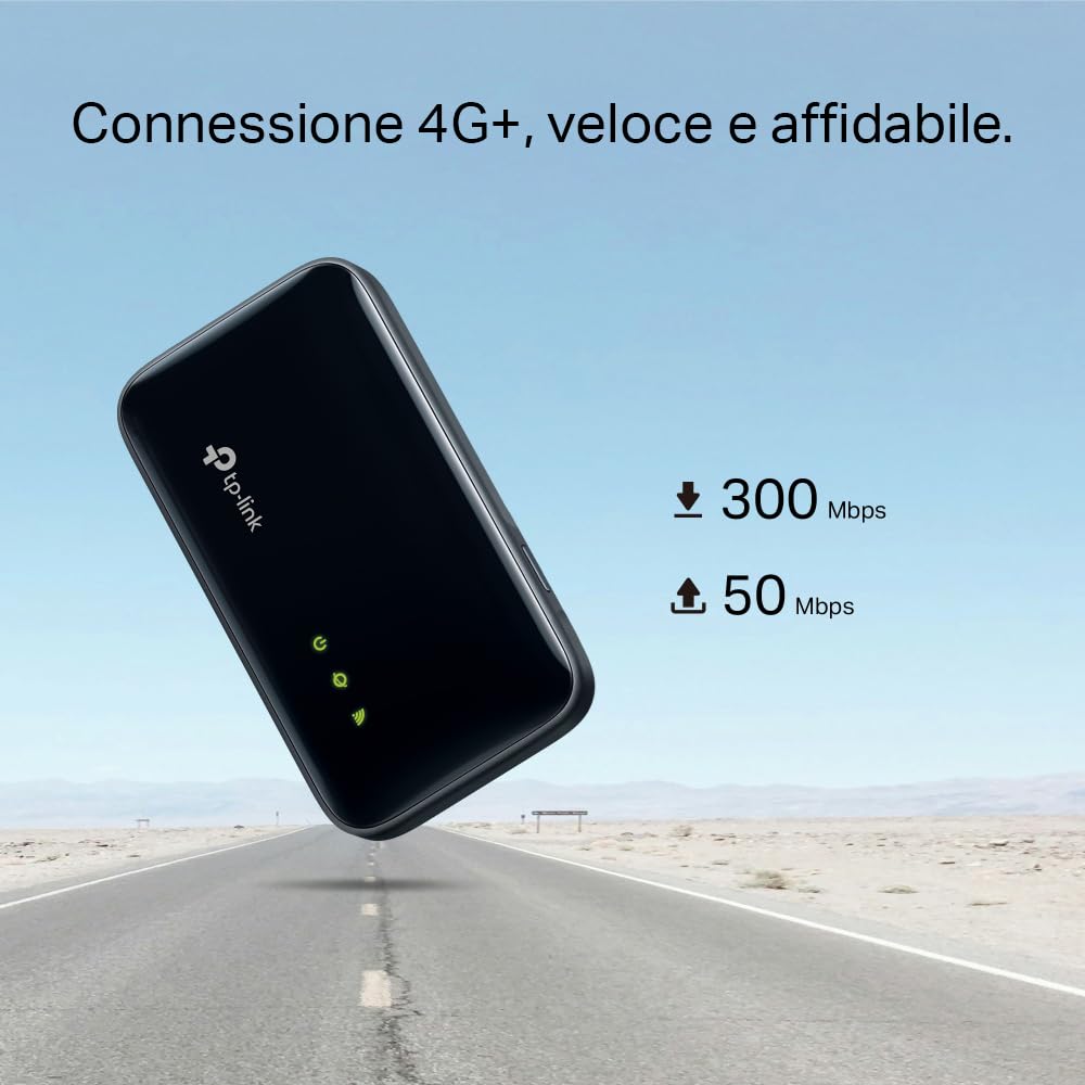 M7400 Saponetta WiFi 4G+, Cat6 AC1200 Dual-Band, Batteria da 2100mAh, Porta Type-C TP-Link Showroom viveresmart.store & augmentedrealityoffers.com - P. IVA 02867250694 - DI PENTA ALESSIO - VIALE NETTUNO 167, 66023, FRANCAVILLA AL MARE (CH) - REA CH-438573