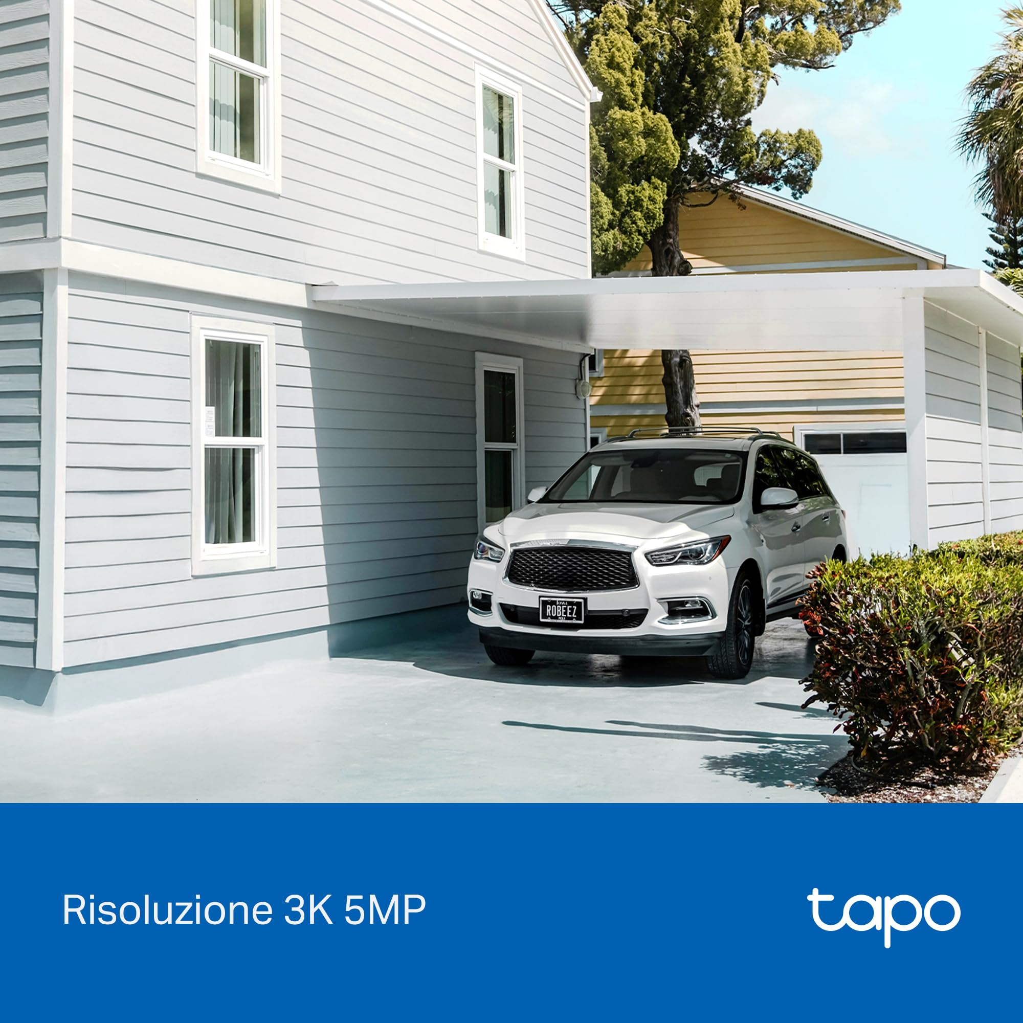 Tapo C630 KIT Telecamera Wi-Fi Esterno 3K 5MP Senza Fili con Pannello Solare, 360° PTZ, Batteria 6700mAh TP-Link Showroom viveresmart.store & augmentedrealityoffers.com - P. IVA 02867250694 - DI PENTA ALESSIO - VIALE NETTUNO 167, 66023, FRANCAVILLA AL MARE (CH) - REA CH-438573