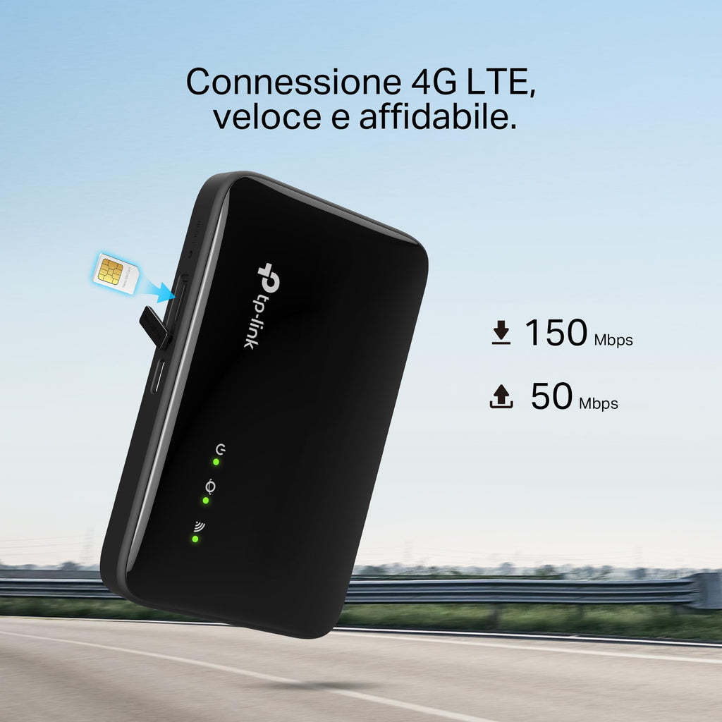 M7005 Saponetta Wi-Fi con SIM 4G LTE CAT4, Wi-Fi 6 AX300