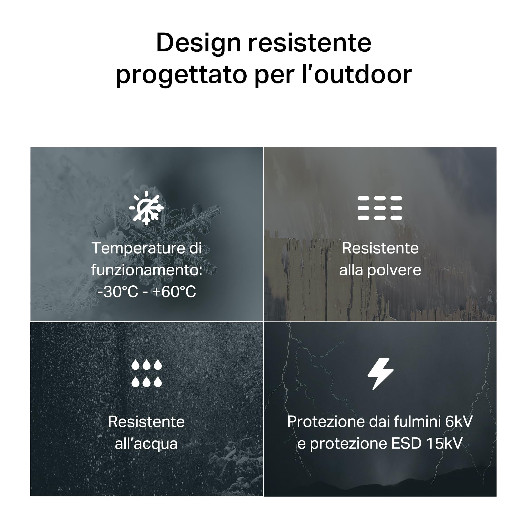 Archer MR402-Outdoor Router 4G LTE da Esterno, Wi-Fi AC1200 Dual Band, PoE/DC, IP65