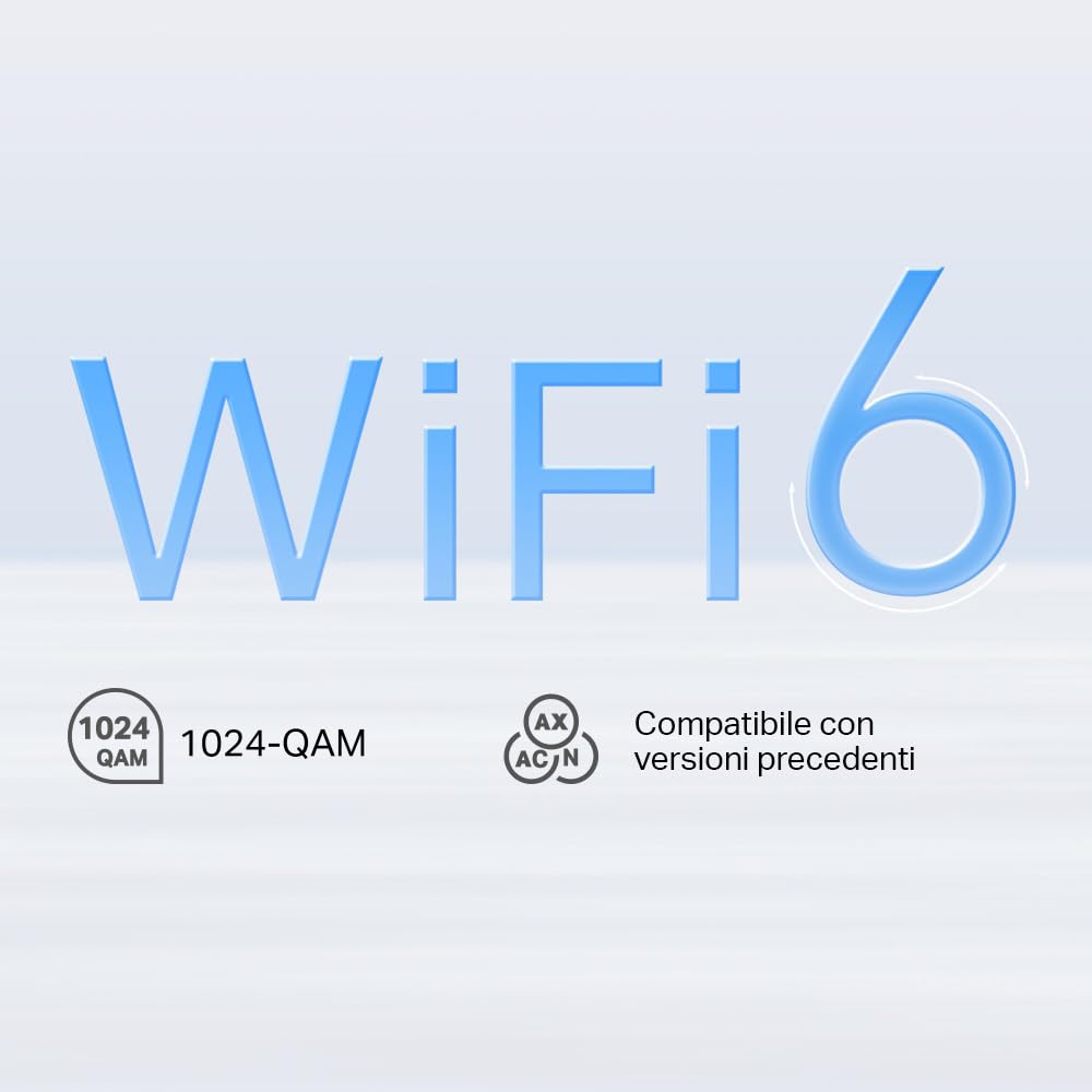Deco X1500-5G Router 5G Mesh Wi-Fi 6 AX1500Mbps, 3 Porte Gigabit