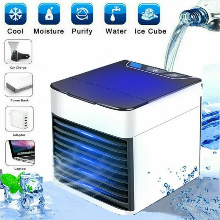 Mini Condizionatore Portatile Ventilatore Tavola Climatizzatore Ad Acqua Ghiacci Luemm Store